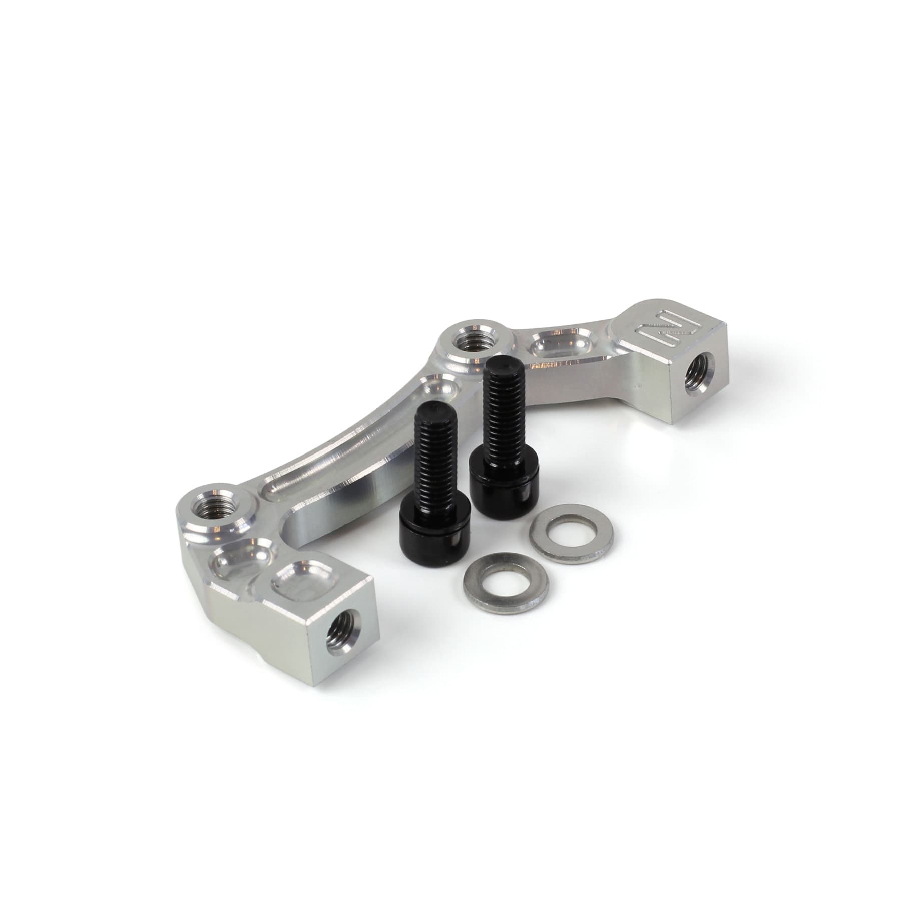 Hope Mount N-Post Caliper to IS R-180 Silver — product photo