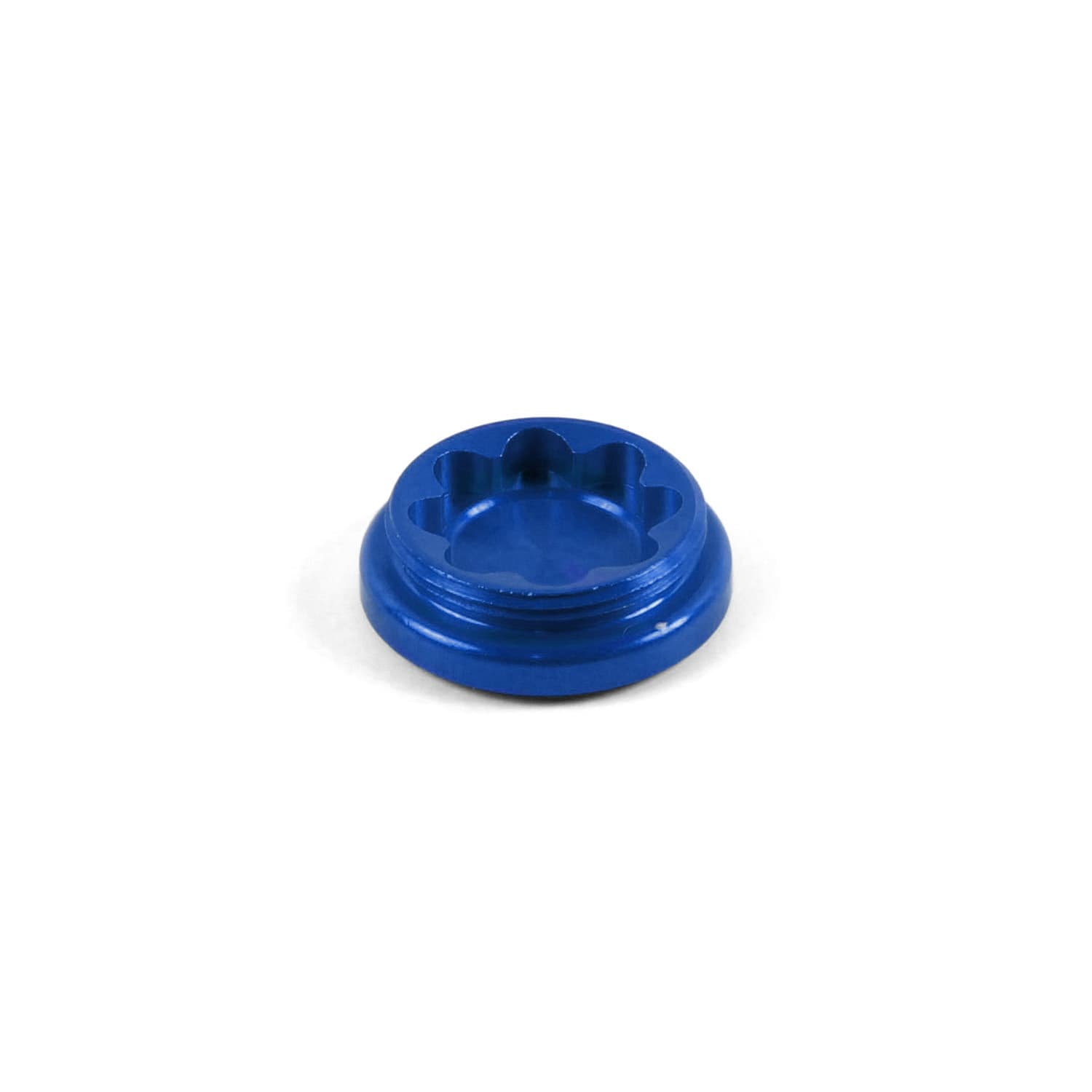 Hope X2 Caliper Bore Caps Blue — product photo
