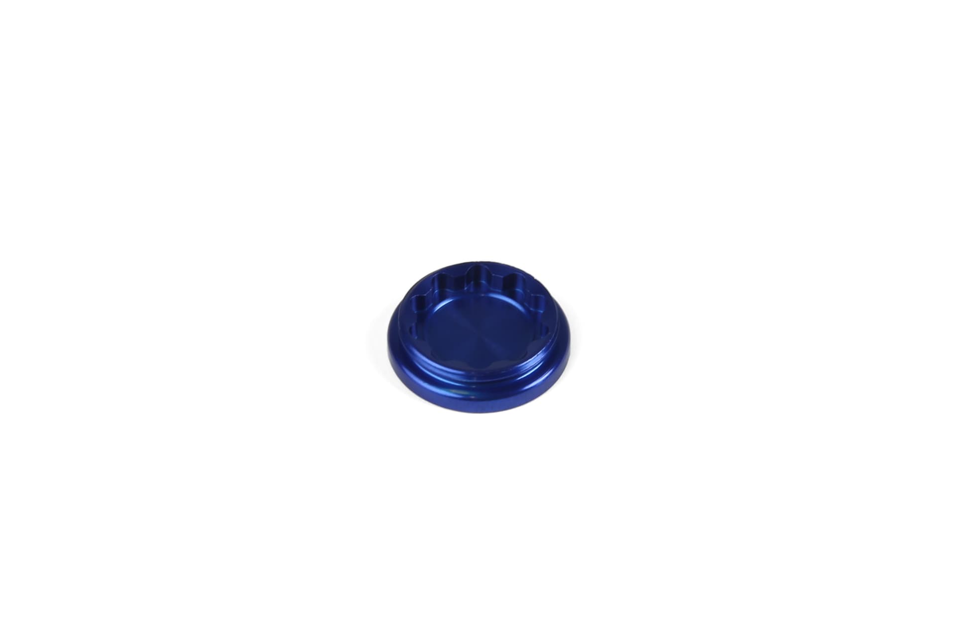 Hope V2 Caliper Bore Caps Blue — product photo