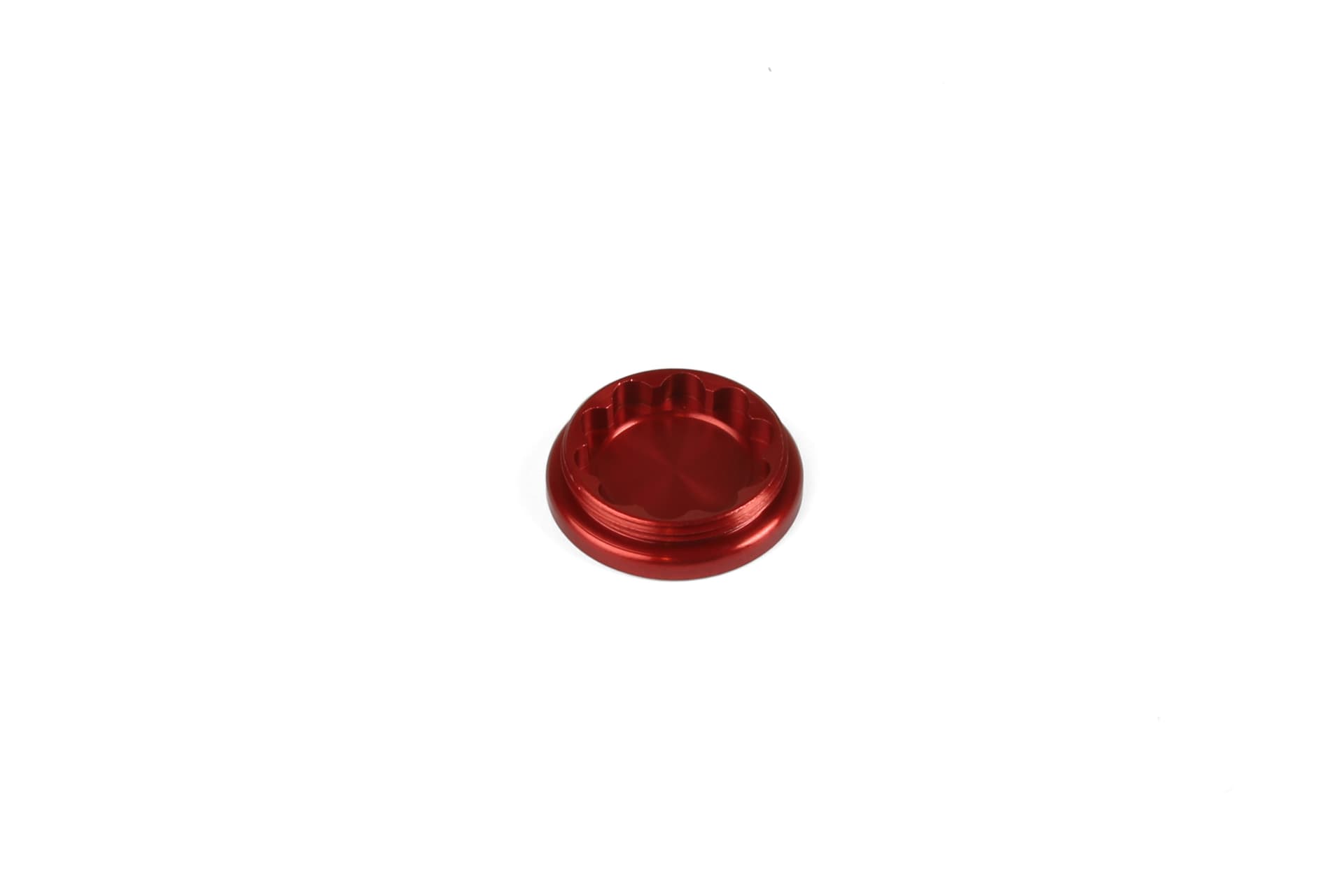 Hope V2 Caliper Bore Caps Red — product photo