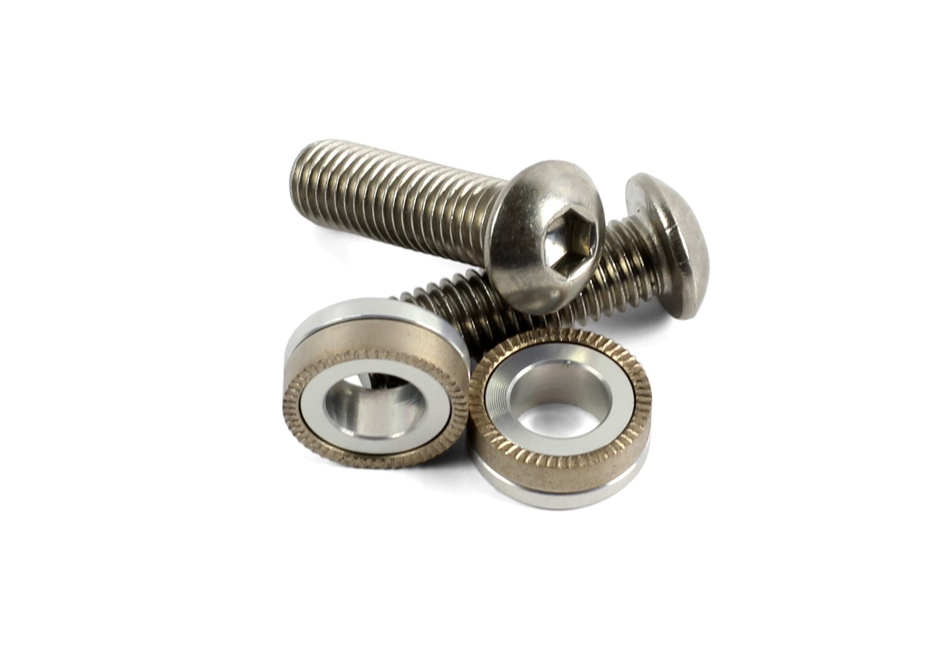 Hope M10 Stainless Steel Bolts/Washers(Pair) Domed — product photo