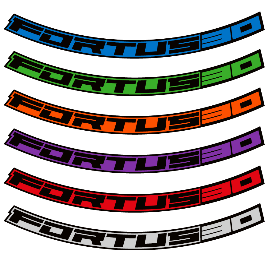 Hope Fortus 30 Rim Decal Kits - 26 inch, 27.5 inch and 29 inch — product photo