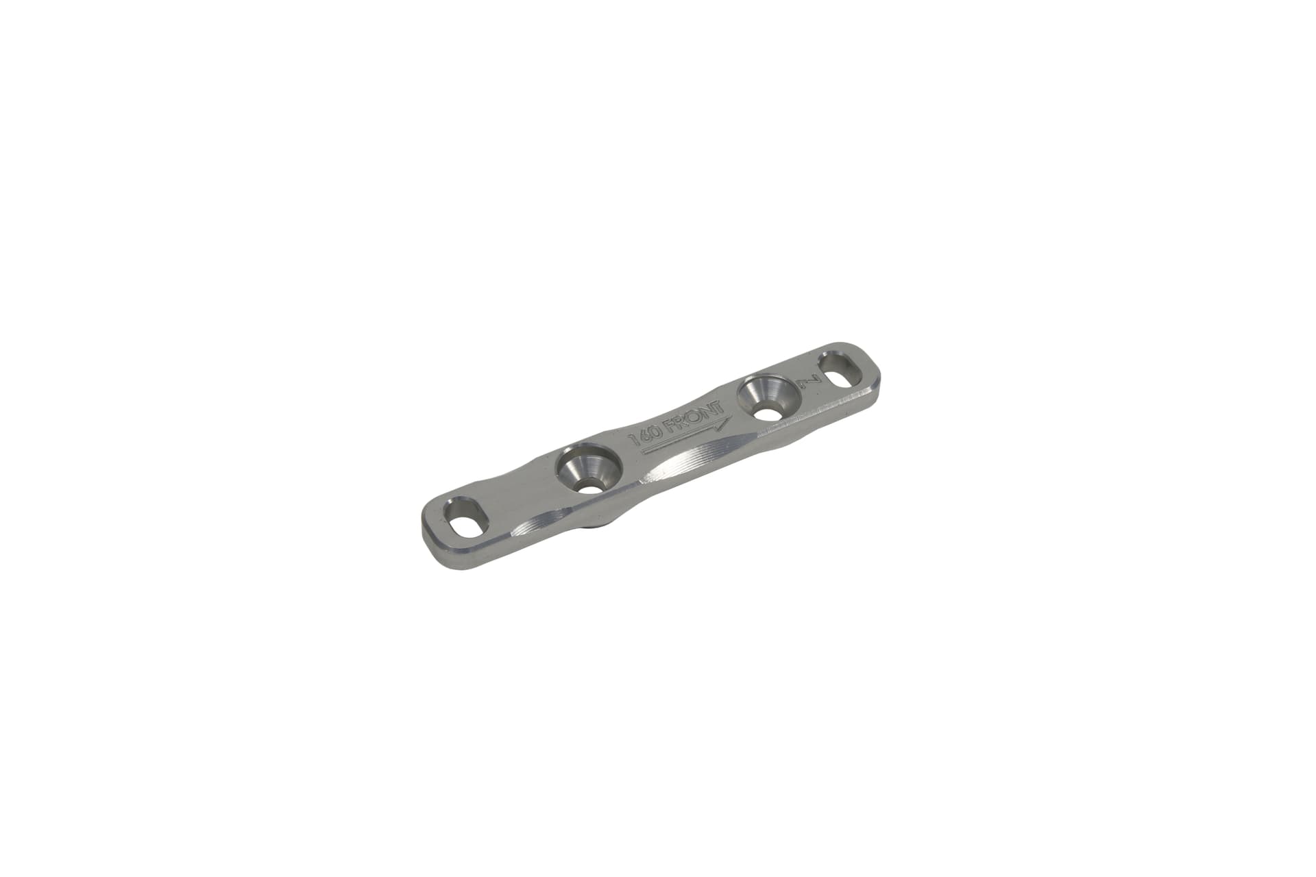 Hope Mount Z-FM Caliper To Flatmount Front-160 - Black — product photo