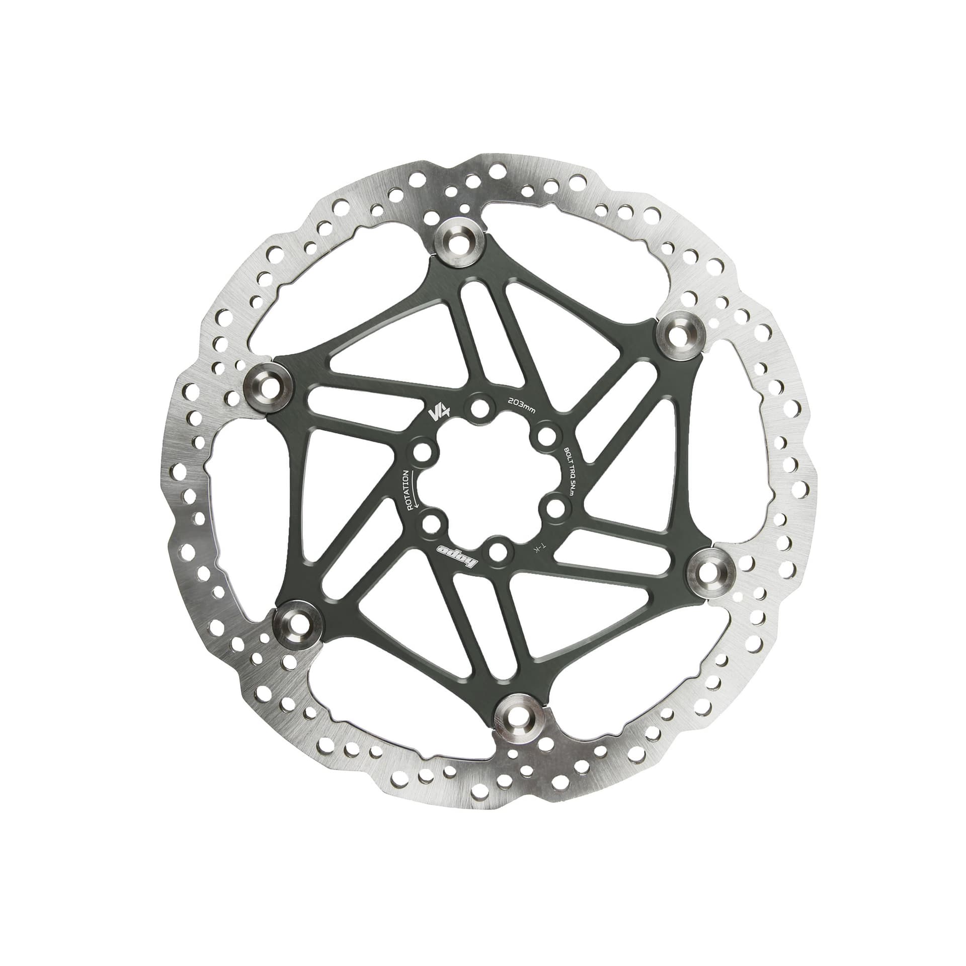 Hope V4 Vented - 6 Bolt - Floating - Smoke Disc — product photo