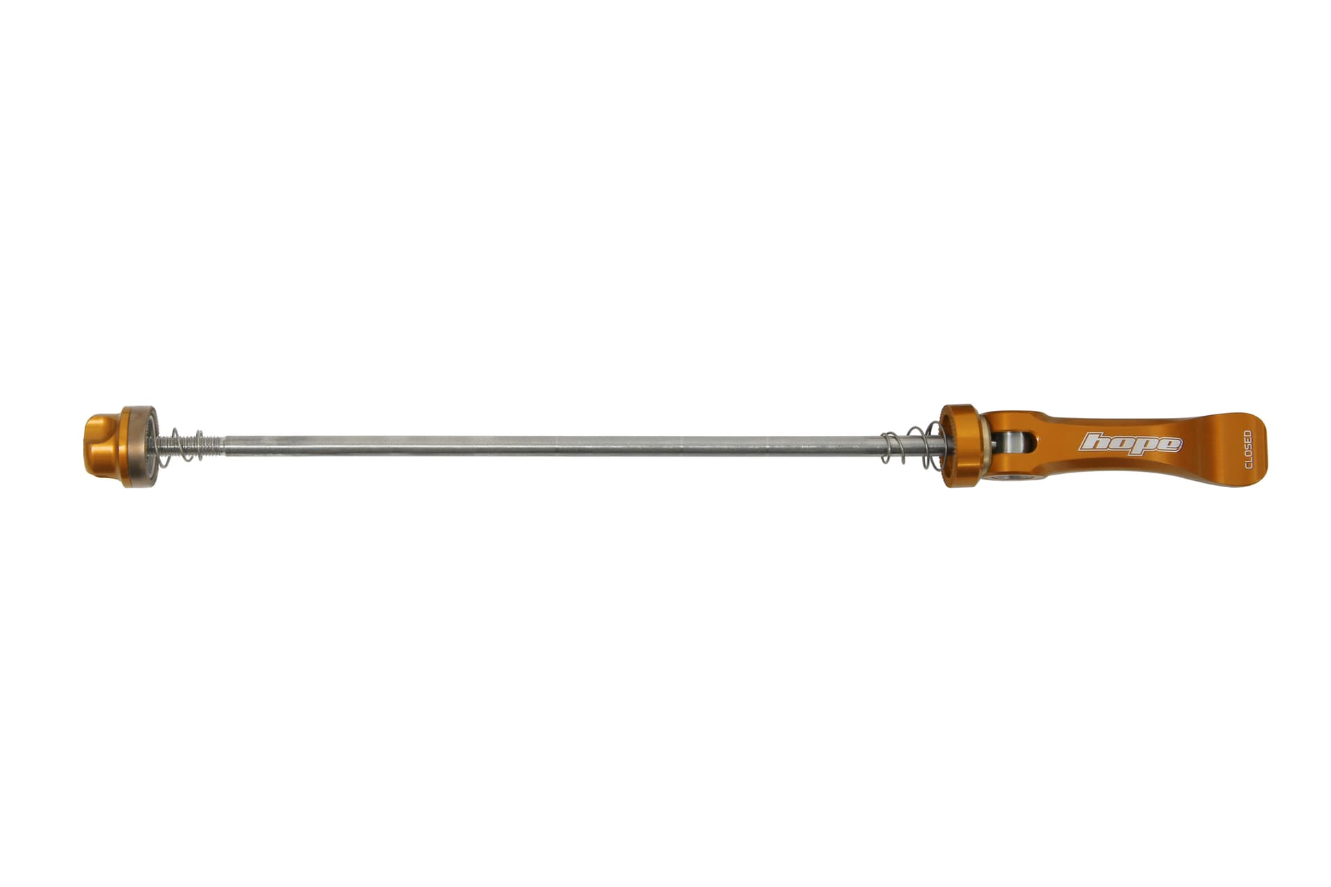 Hope Quick Release Skewer Rear - FATSNO 190mm Orange — product photo