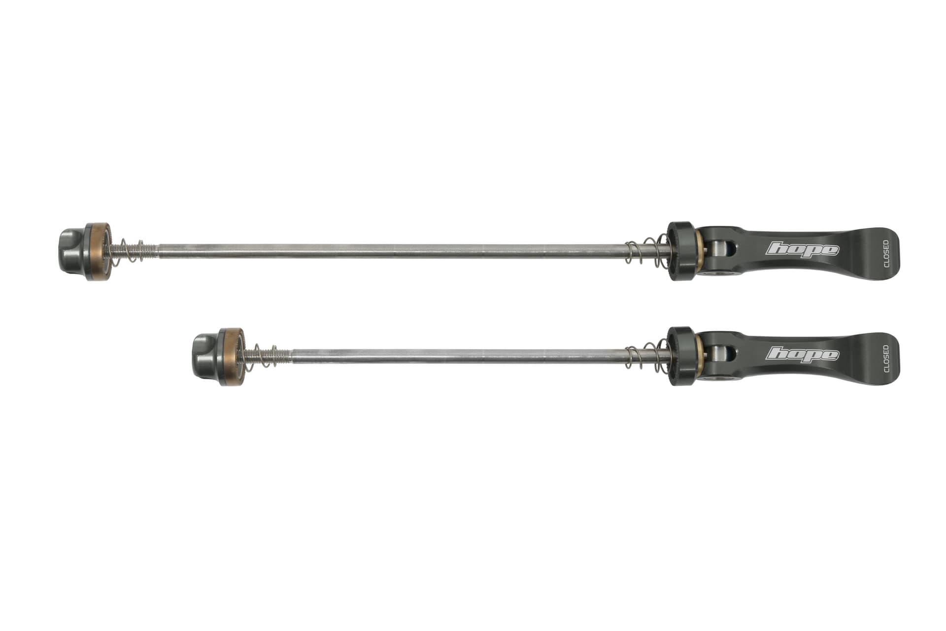 Hope Quick Release Skewer Pair Smoke - FATSNO 190mm — product photo