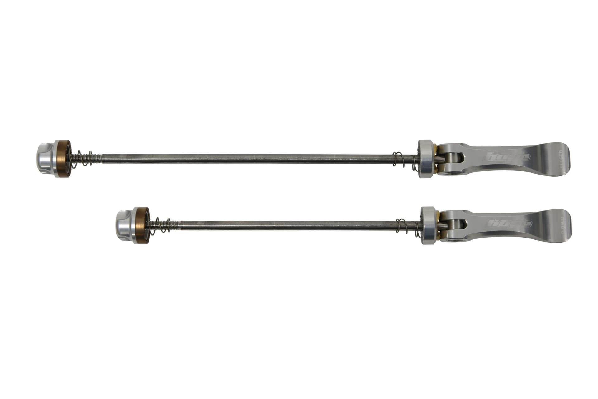 Hope Quick Release Skewer Pair - FATSNO 190mm Silver — product photo