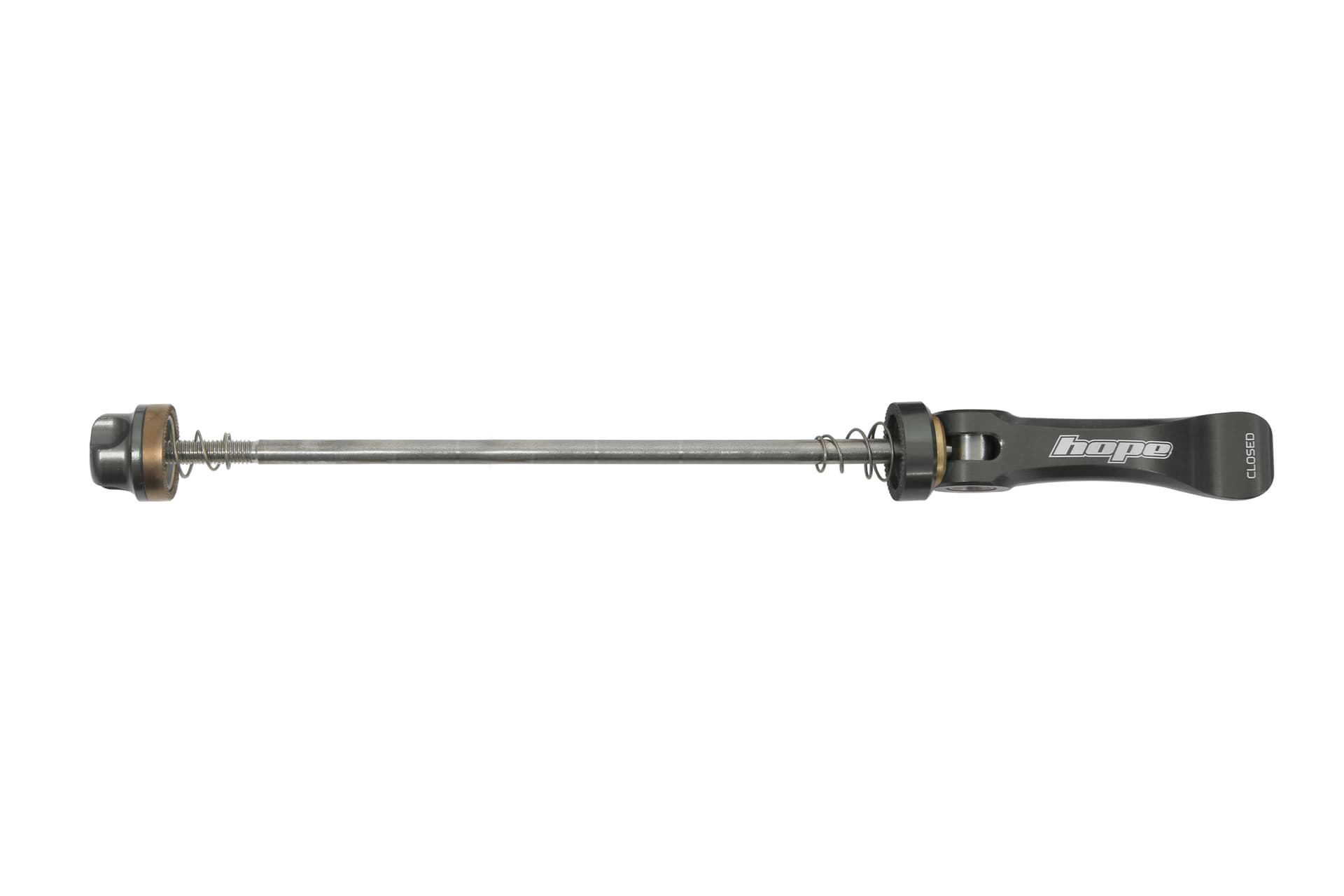 Hope Quick Release Skewer Pair Smoke - Road 130mm — product photo