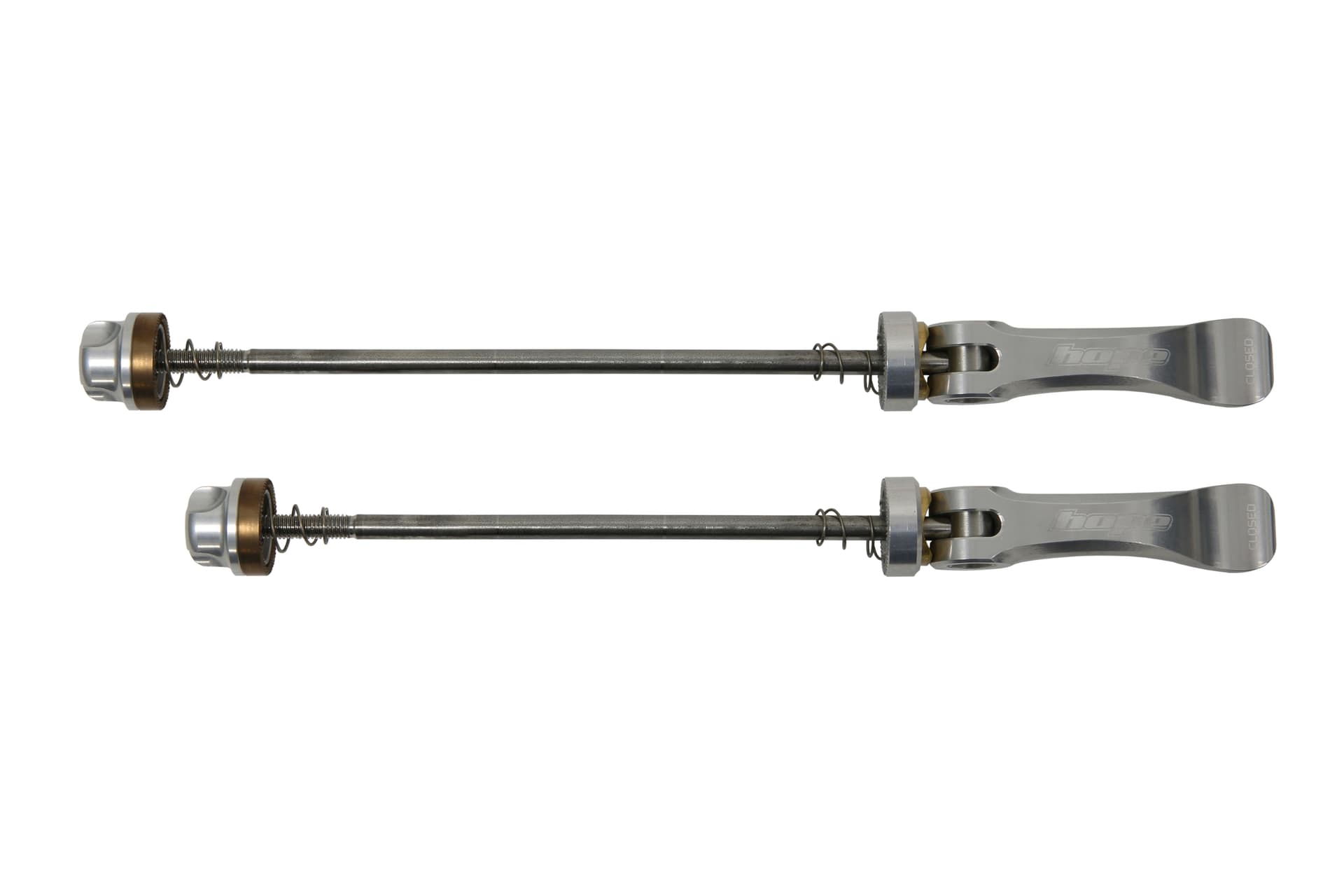 Hope Quick Release Skewer Pair Silver — product photo