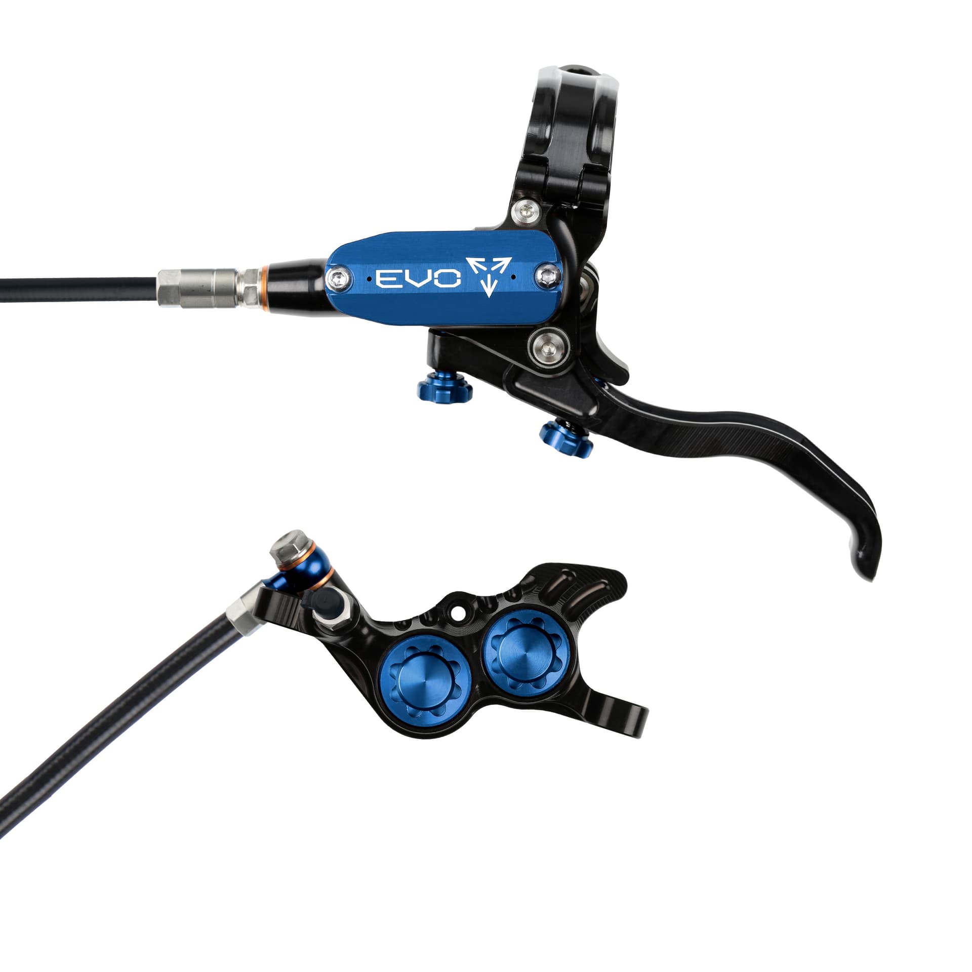 Hope Tech 4 EVO GR4 - Black/Blue - No Rotor — product photo