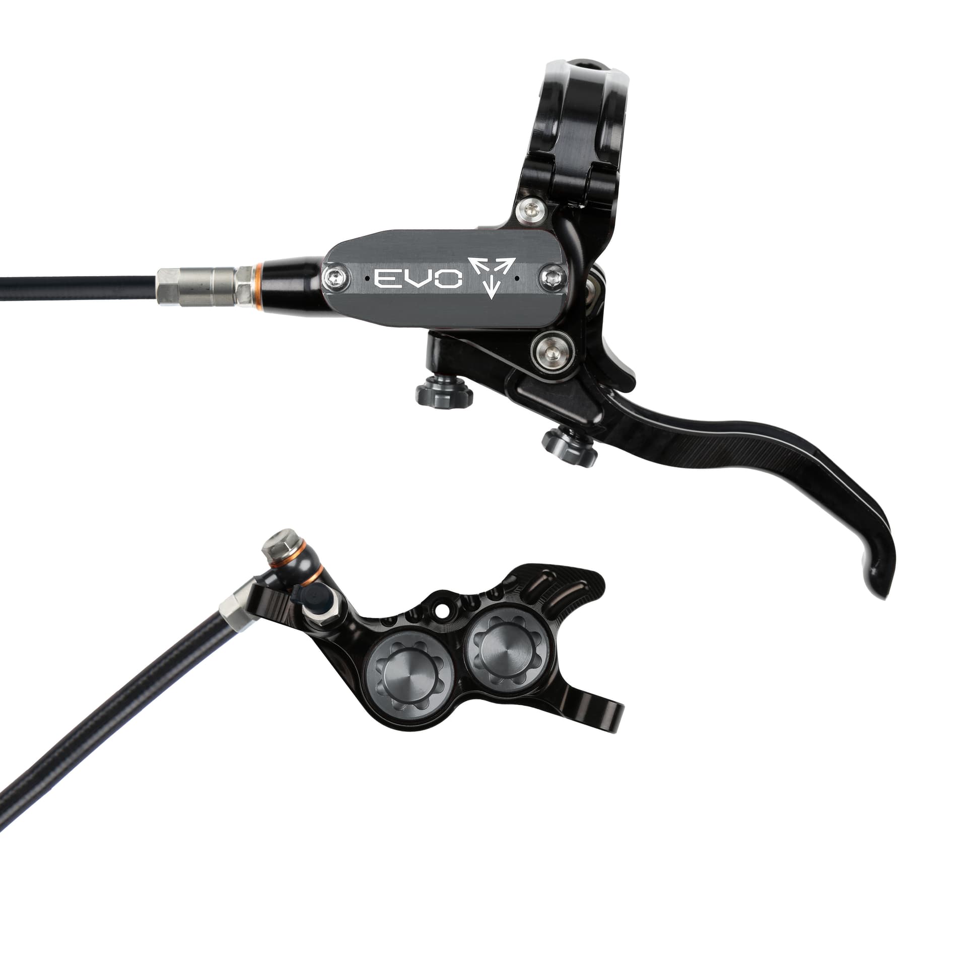 Hope Tech 4 EVO GR4 - Black/Smoke - No Rotor — product photo