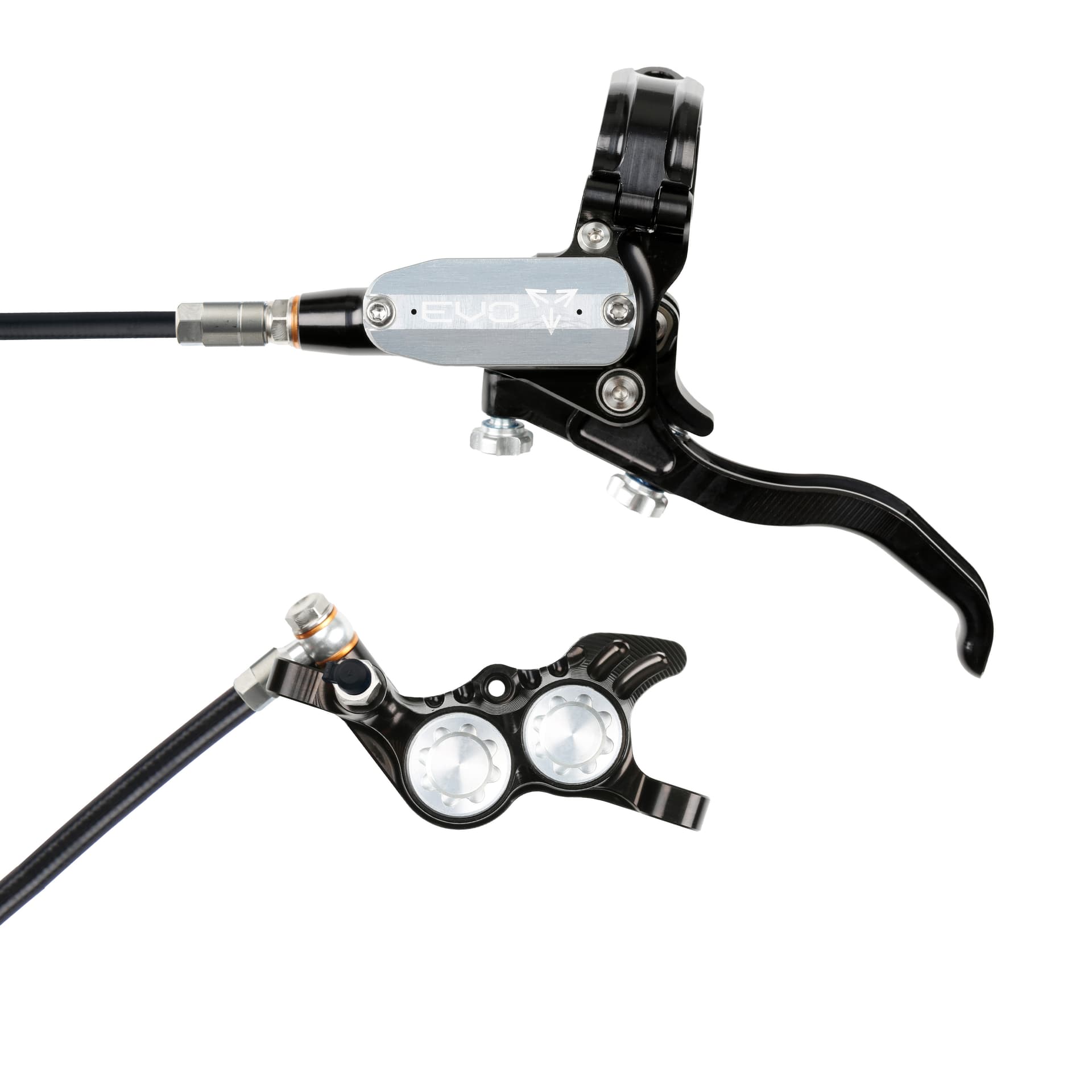Hope Tech 4 EVO GR4 - Black/Silver - No Rotor — product photo