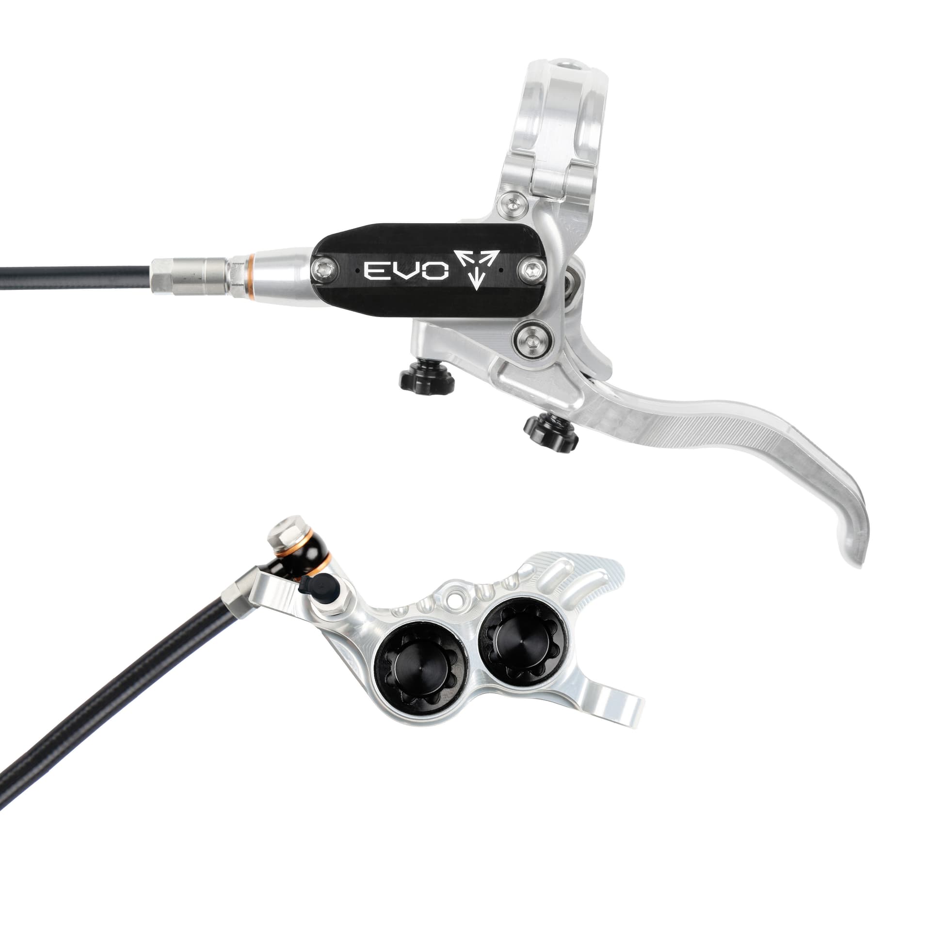 Hope Tech 4 EVO GR4 - Silver/Black - No Rotor — product photo