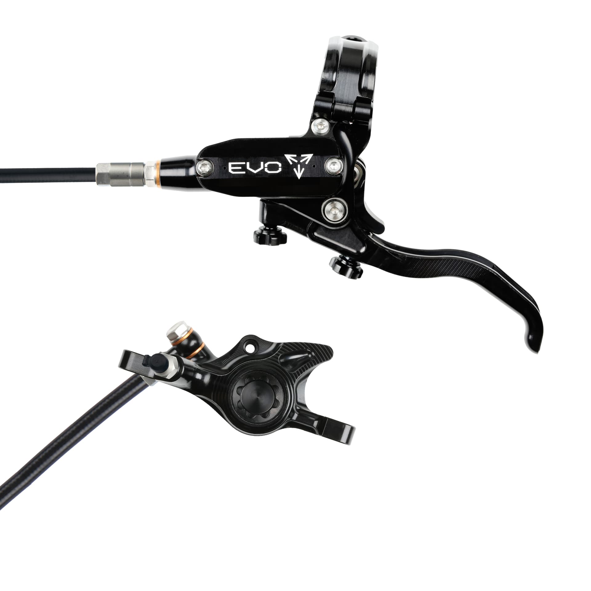 Hope Tech 4 EVO X2 - Black/Black - No Rotor — product photo