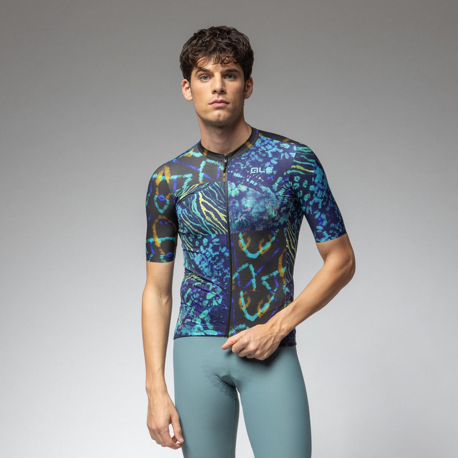 Ale Clothing Caraibi Pragma Mens Short Sleeved Jersey — product photo