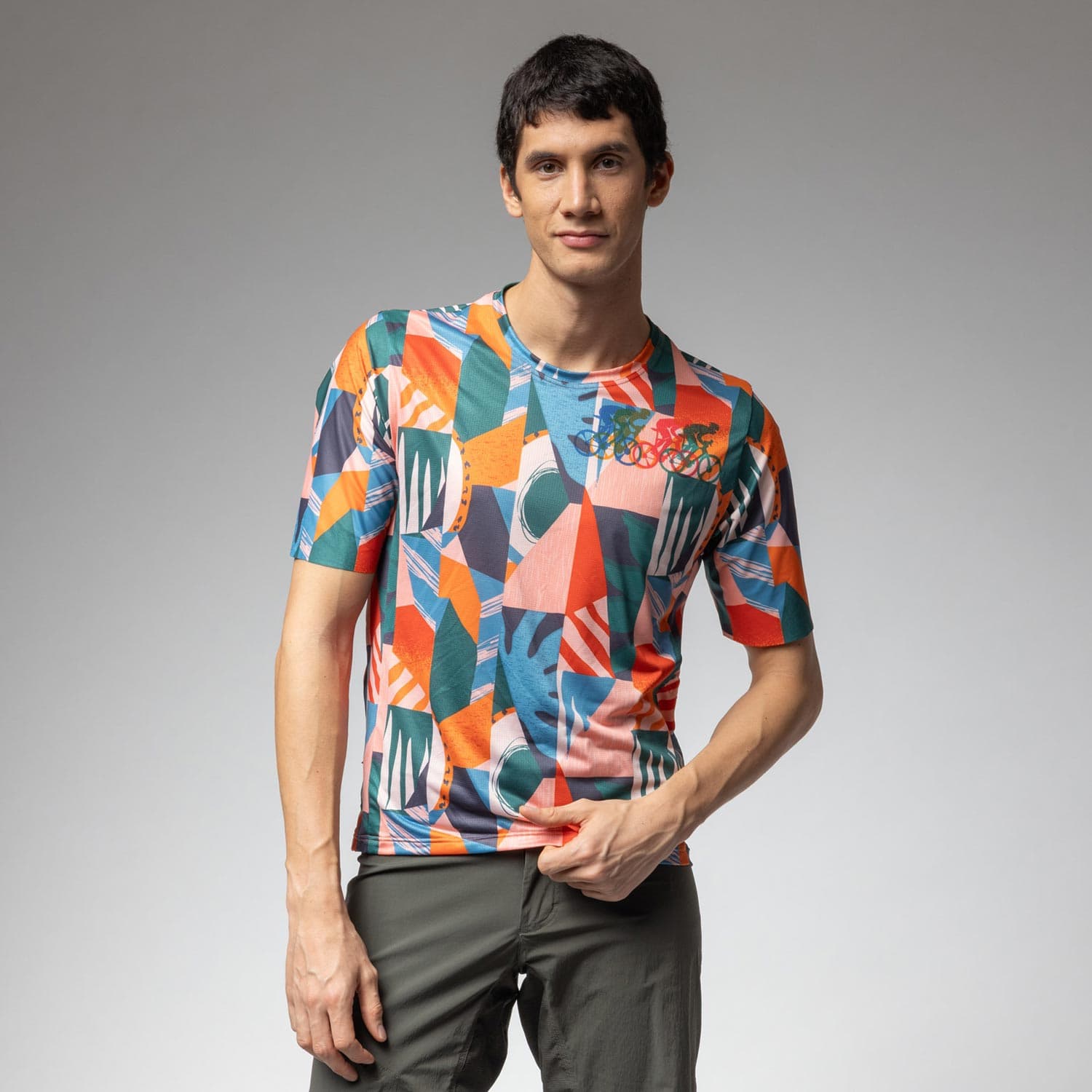 Ale Clothing Savana Off Road Mens Short Sleeved Jersey — product photo