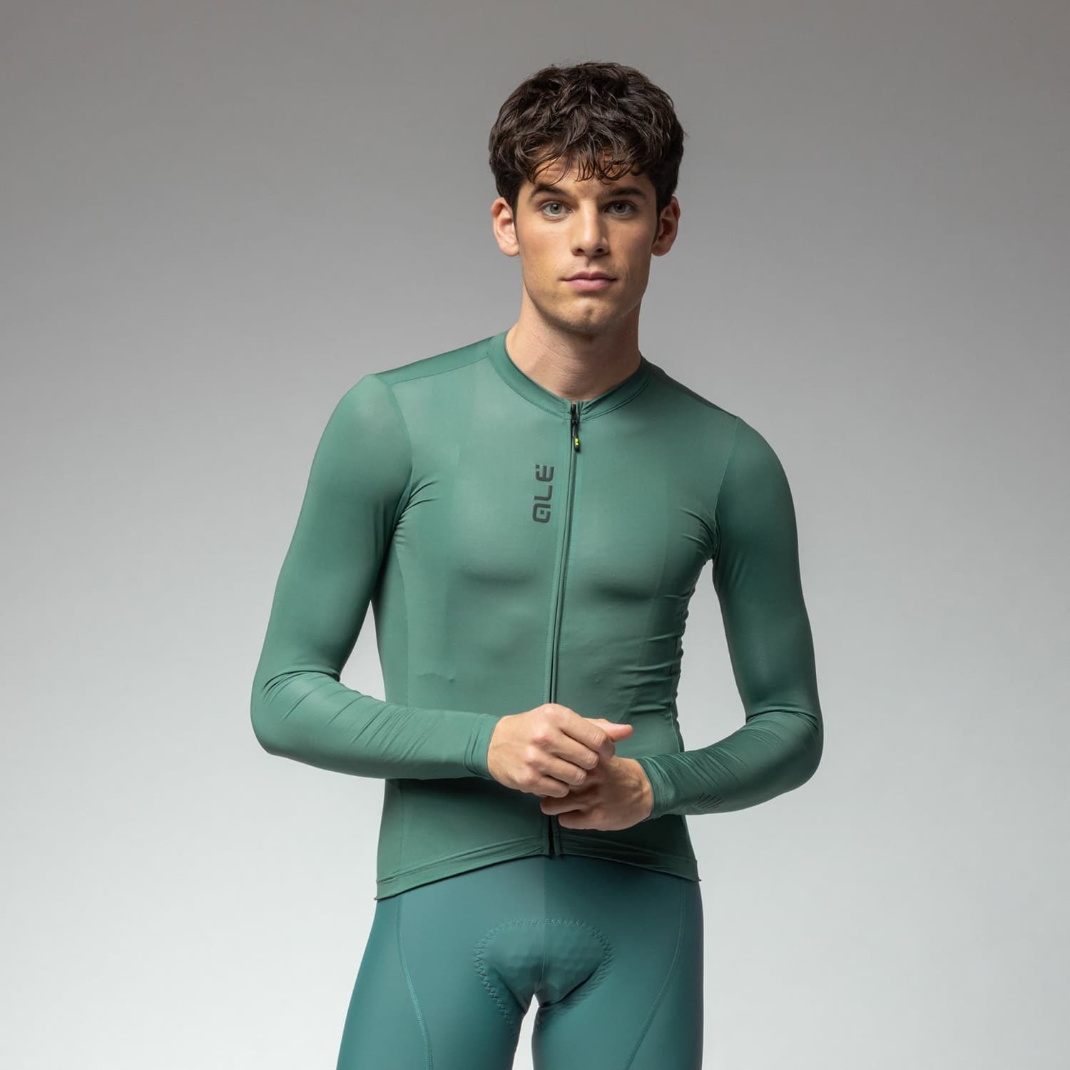 Ale Clothing Colour Block Pragma Mens Long Sleeved Jersey — product photo