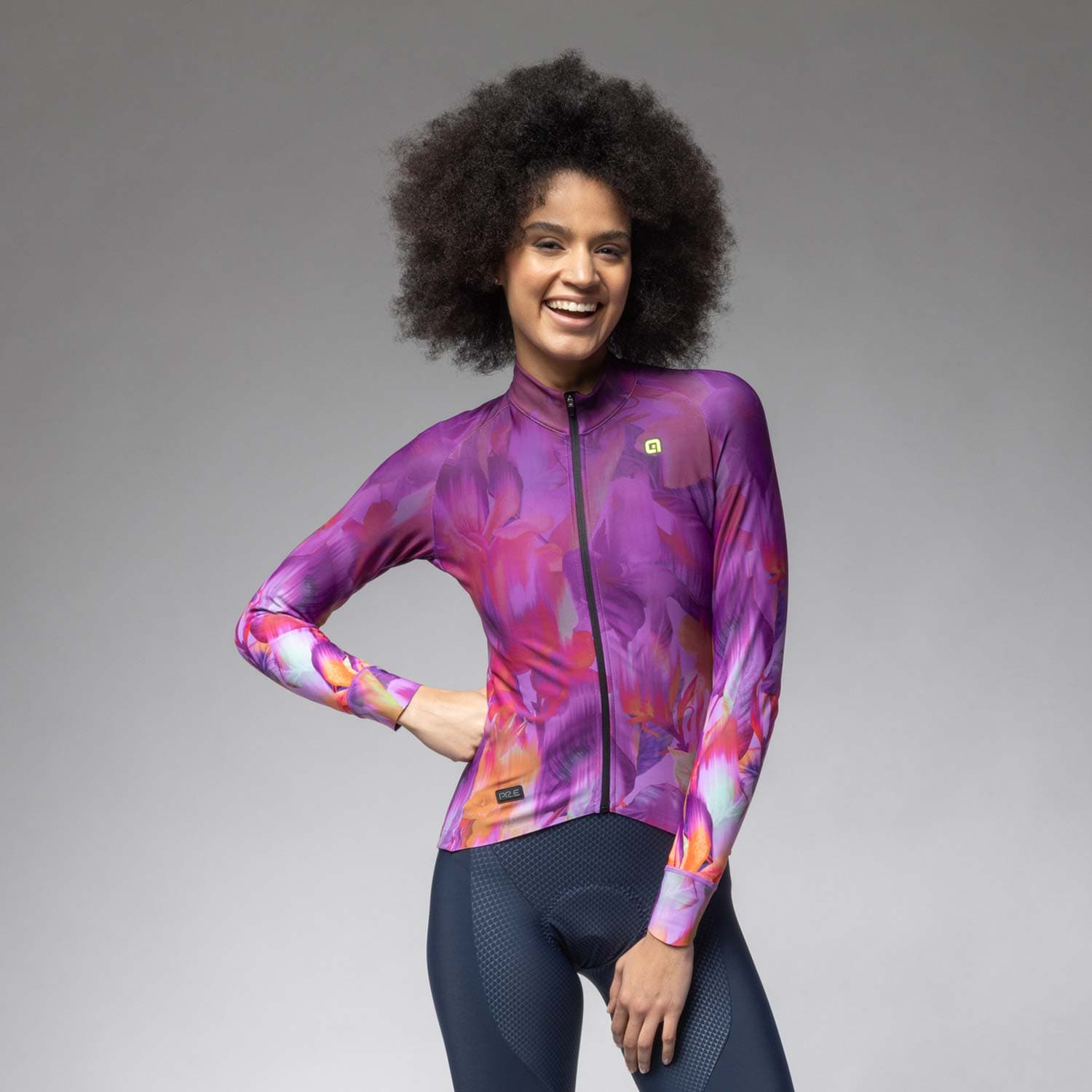 Ale Clothing Jardin Pr-E Womens Long Sleeved Jersey — product photo