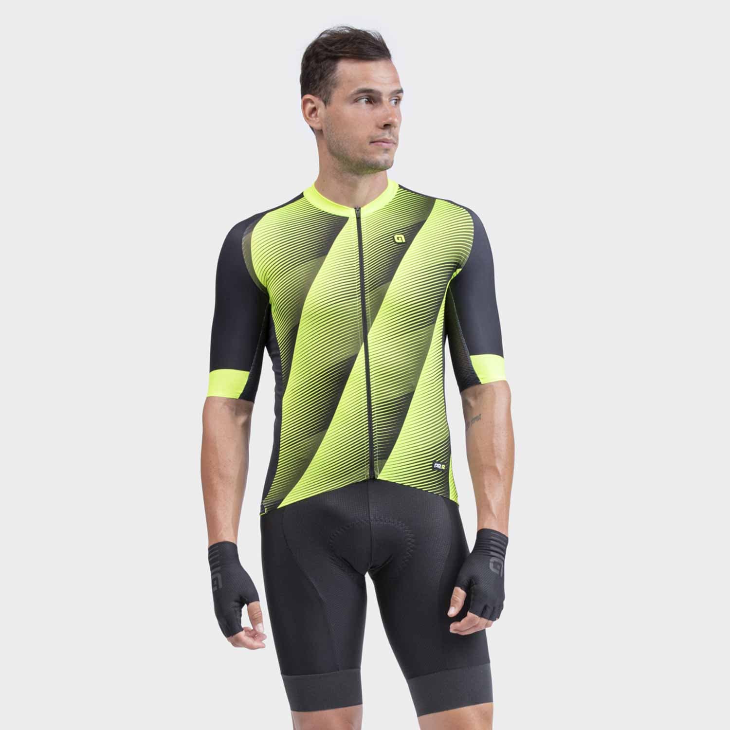 Ale Clothing Square Pr-R Mens Short Sleeved Jersey — product photo
