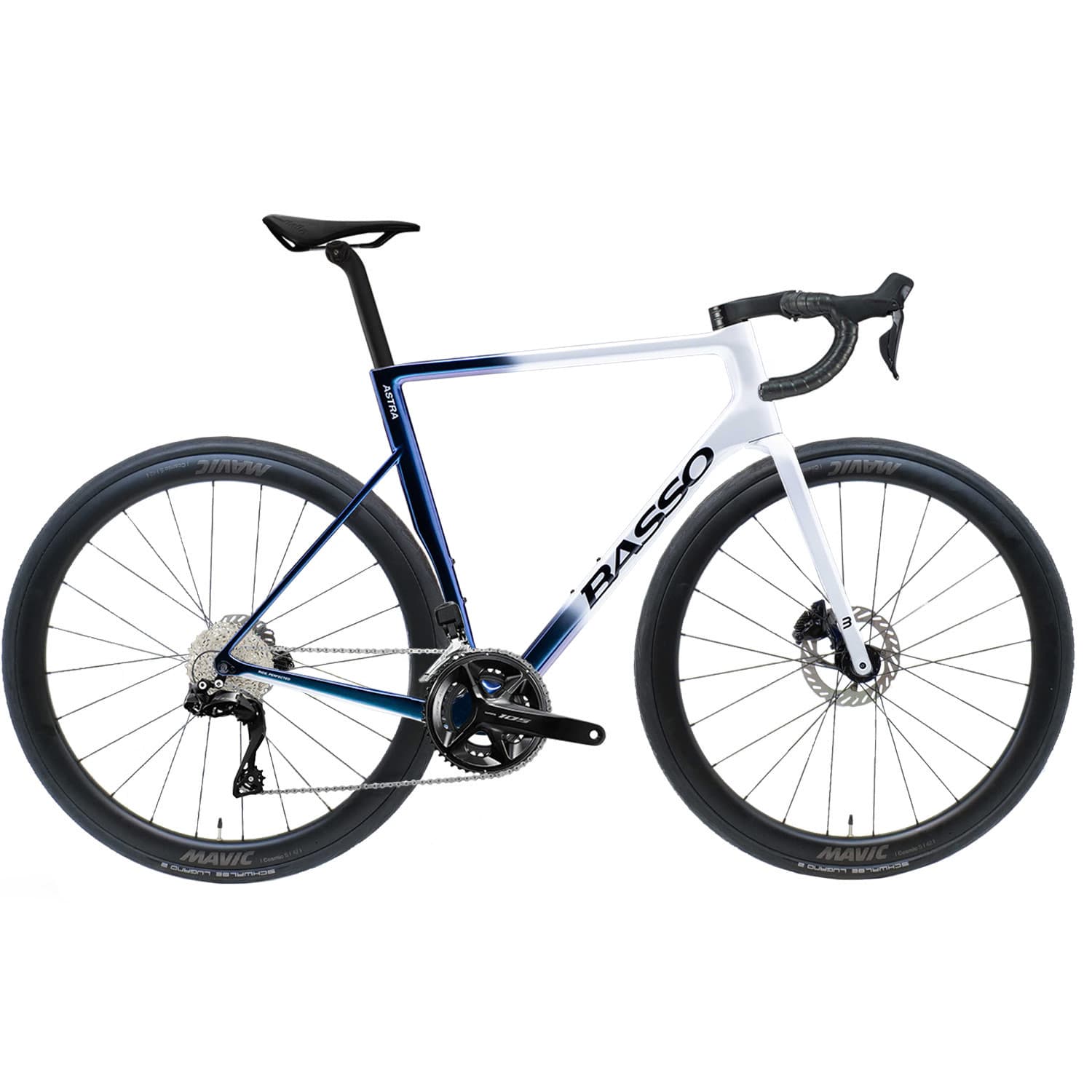 Astra 105 Di2 Cosmic S Polar White
