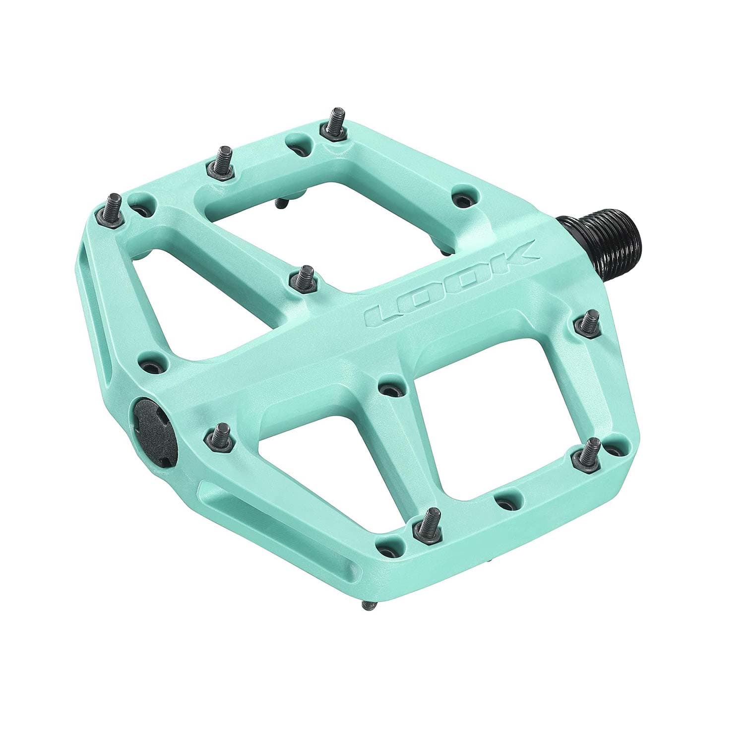Look Trail Fusion Flat Blue Pedals — product photo
