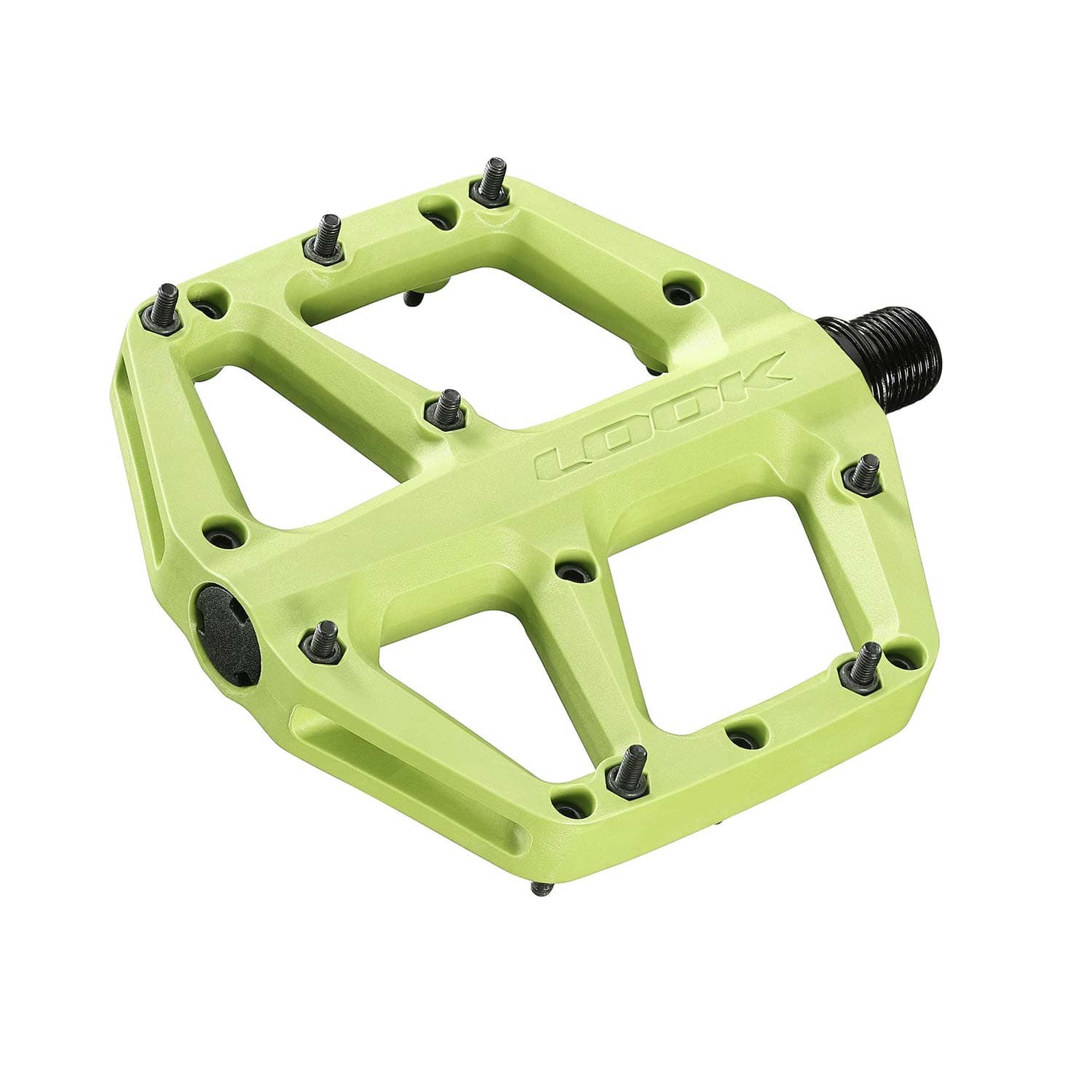 Look Trail Fusion Flat Lime Green Pedals — product photo