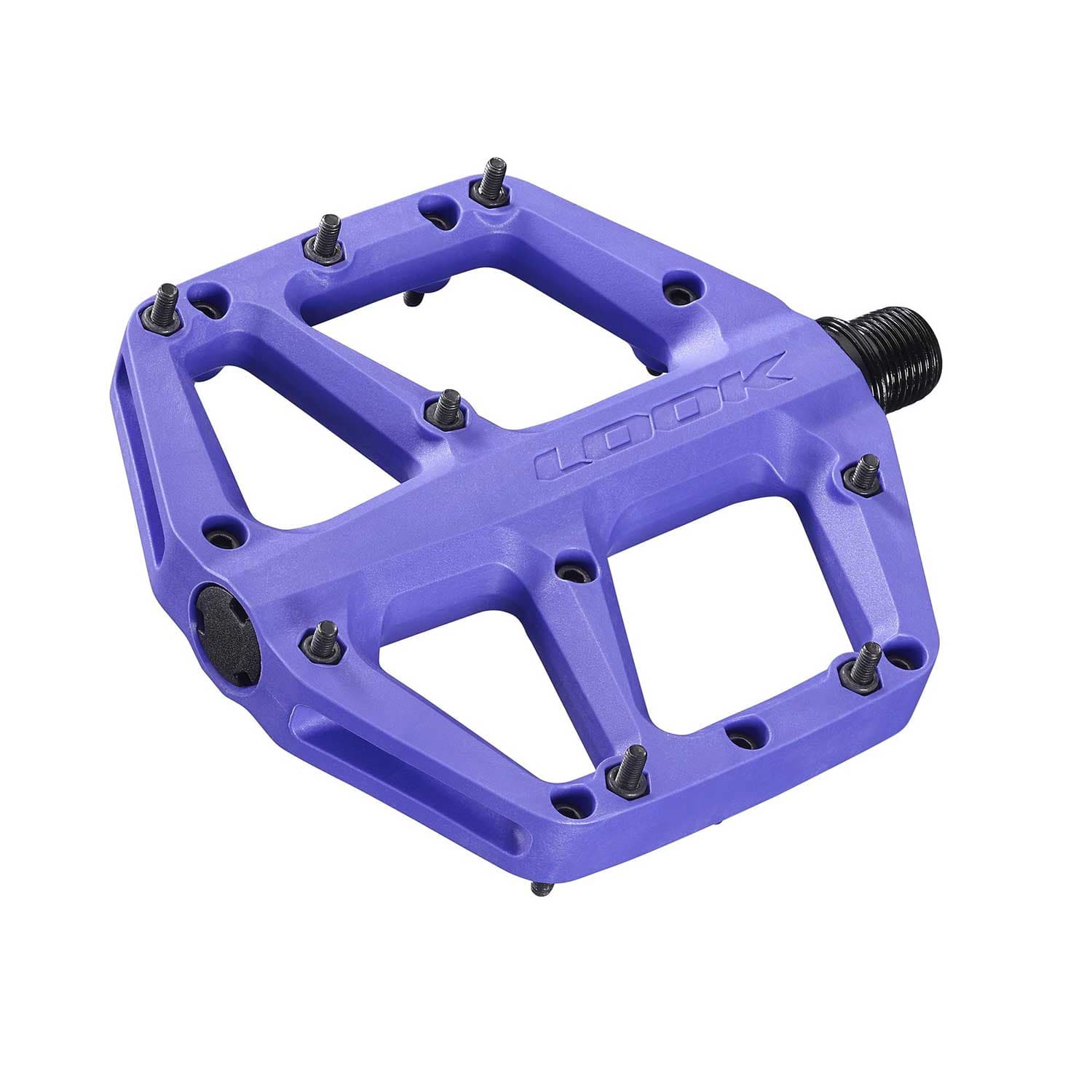 Look Trail Fusion Flat Purple Pedals — product photo