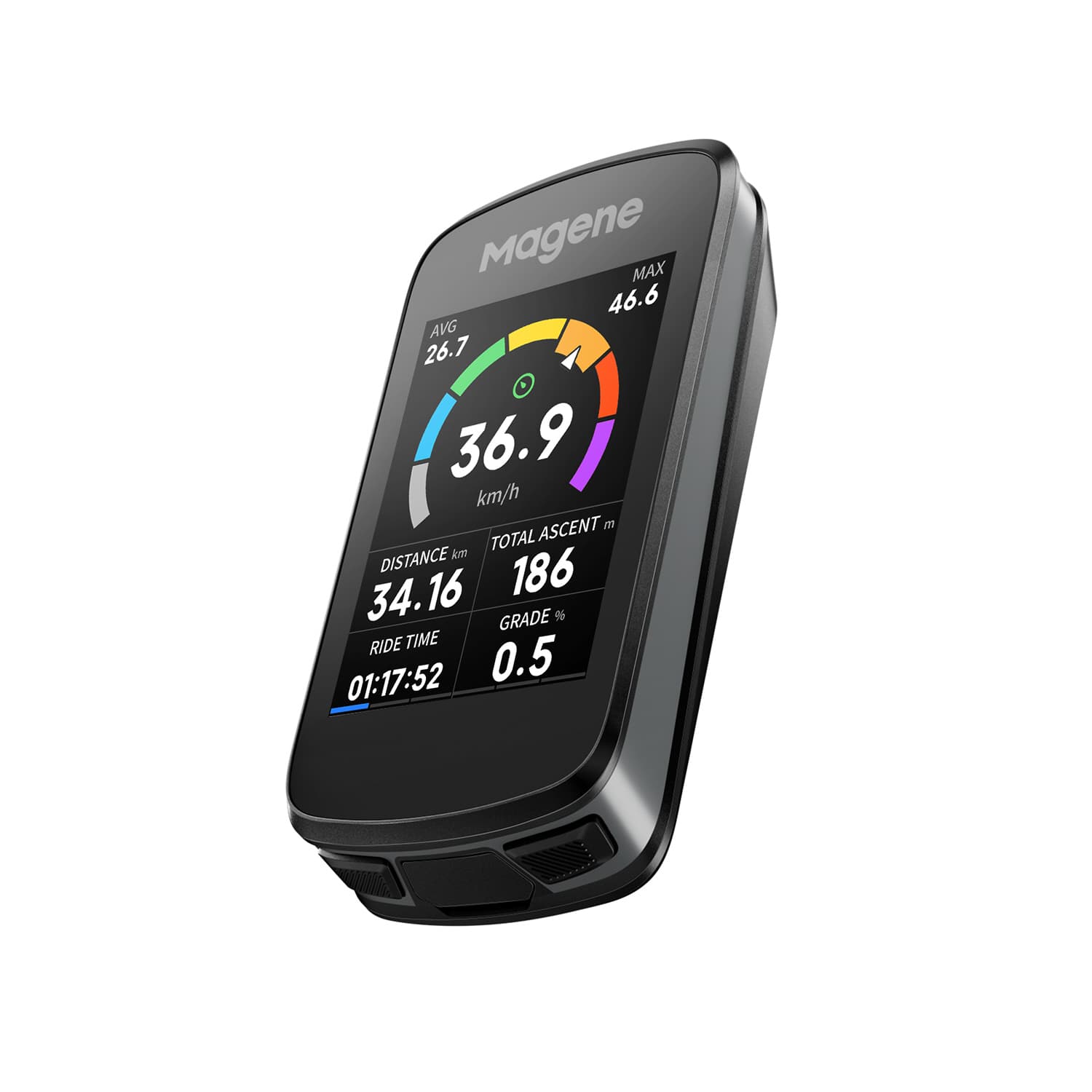 Magene C606 V2 Smart Gps Bike Computer — riding on UK trails and lanes