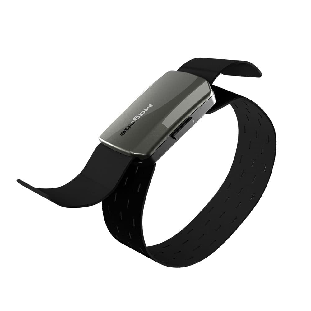 Magene H803 Heart Rate Armband — riding on UK trails and lanes