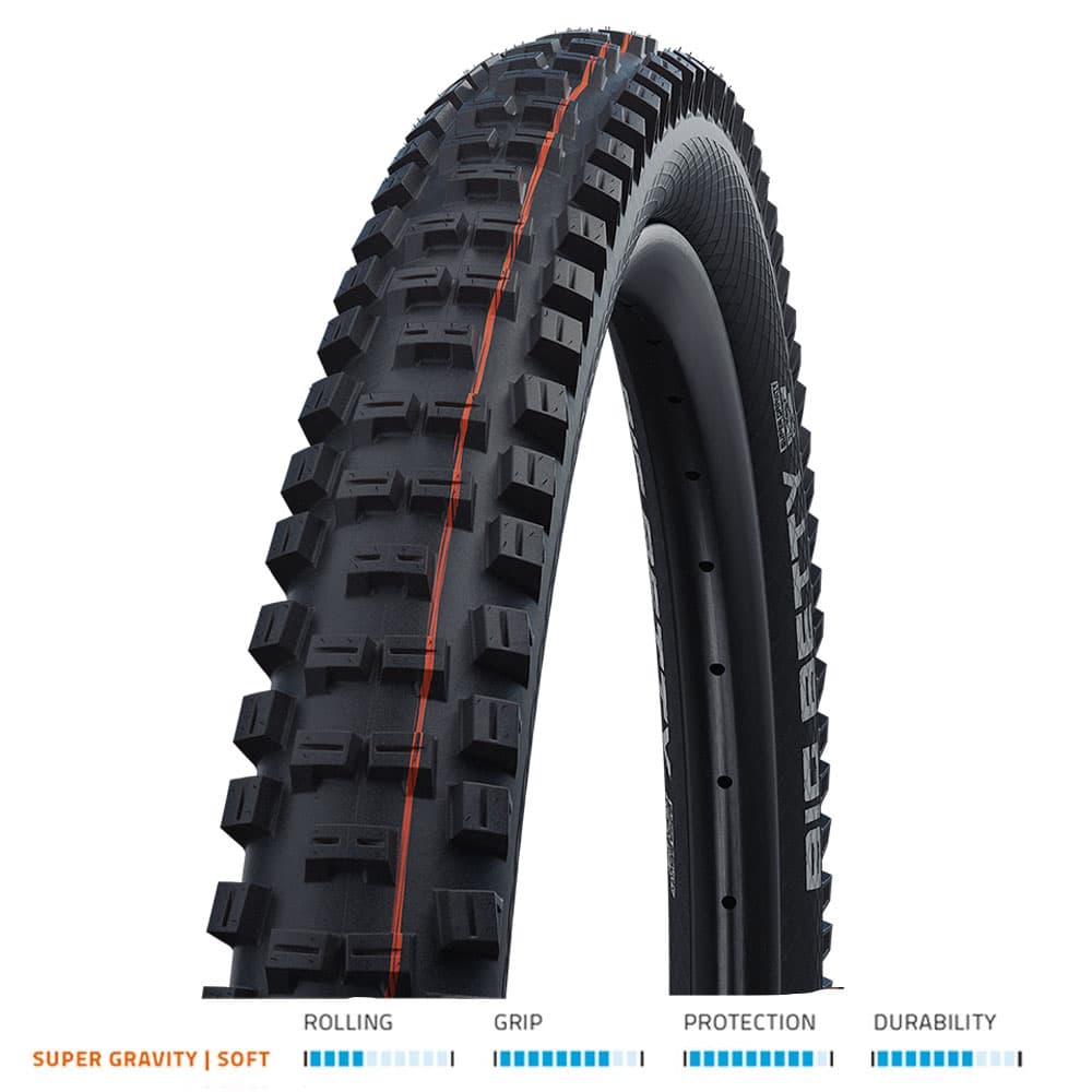 Schwalbe Big Betty Evo Super Gravity Addix Soft Folding Tle — product photo