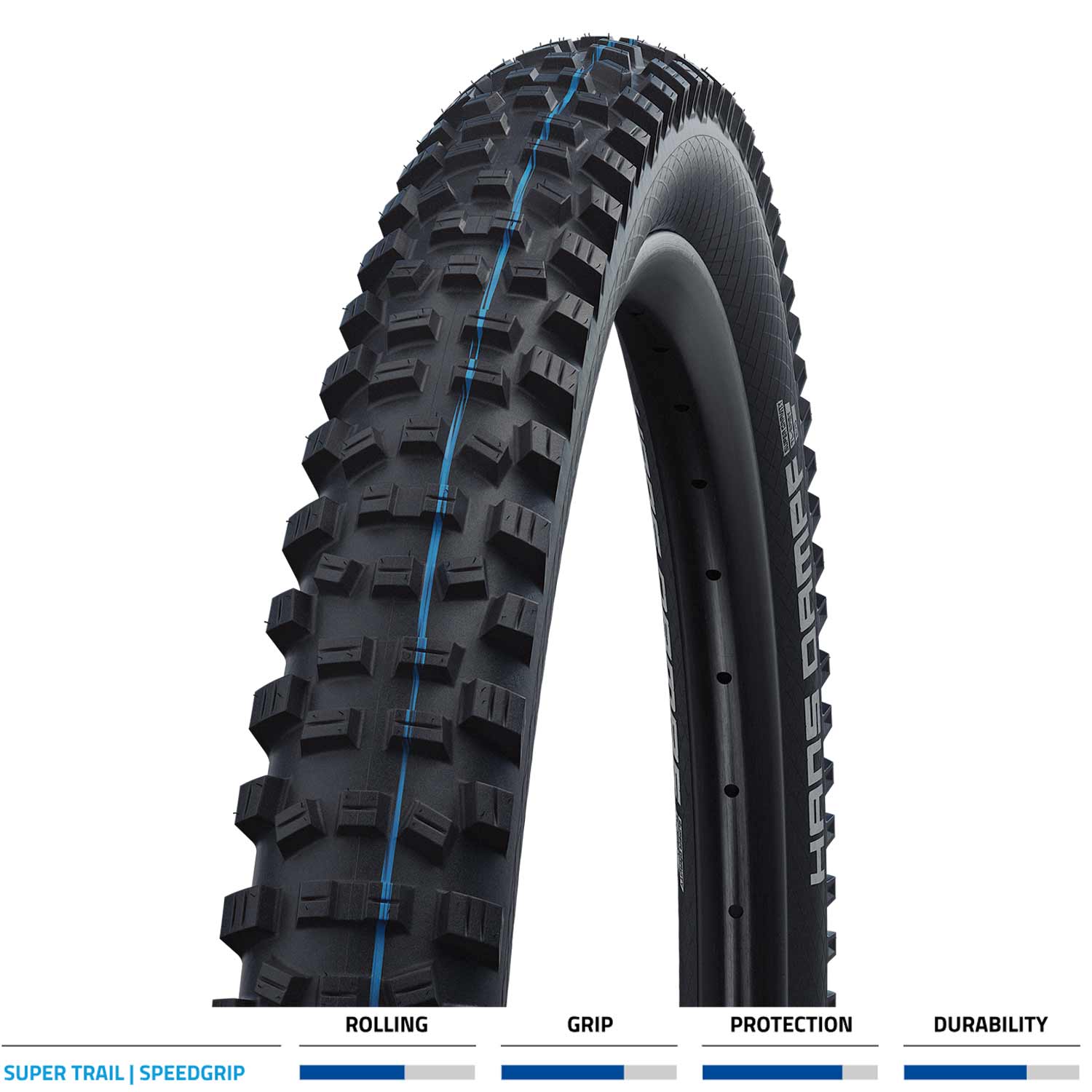Schwalbe Hans Dampf Addix Super Trail Speed Grip Folding Tle — product photo