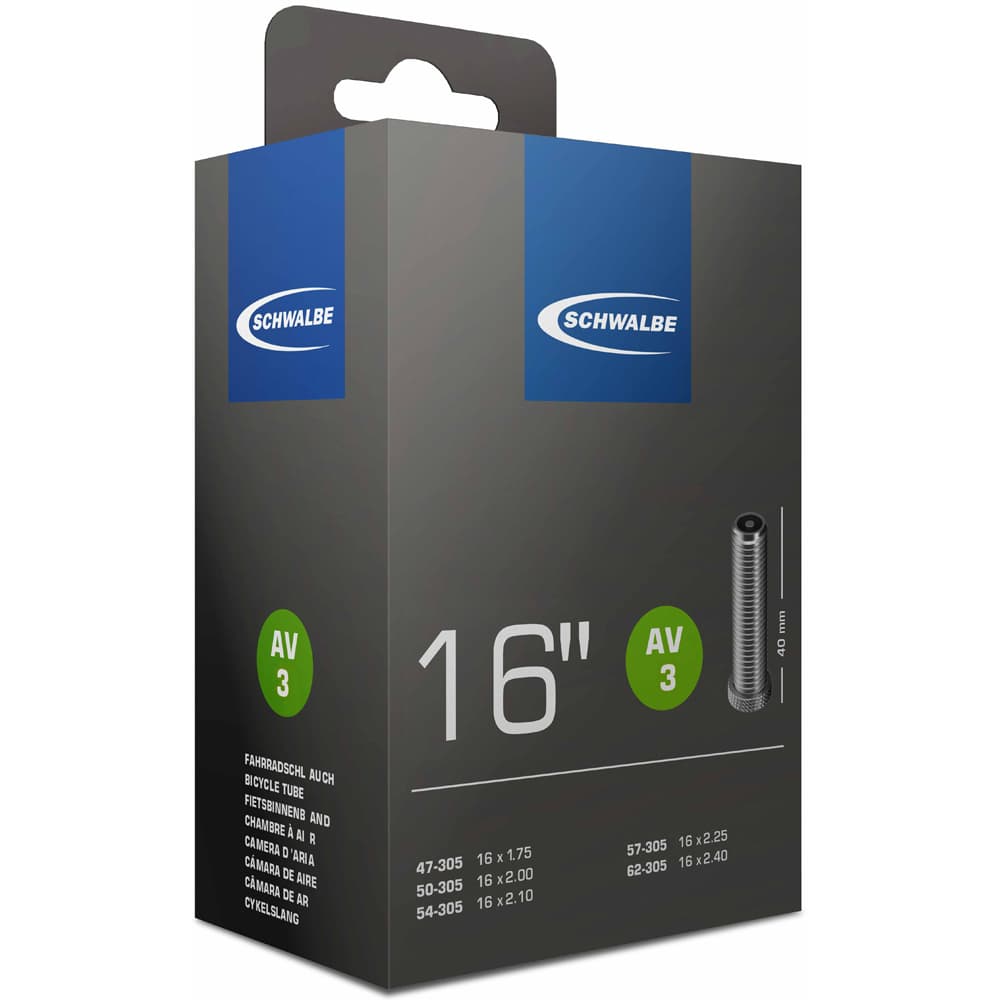 Schwalbe Av3 16" Tubes — product photo
