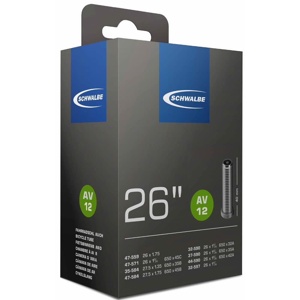 Schwalbe Av12 26 " 27.5 " Tubes — product photo