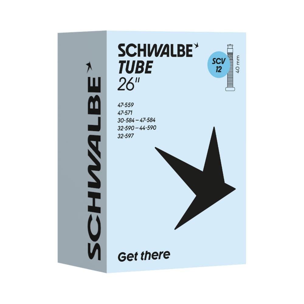 Schwalbe Scv12 26 /27.5 " Clik Valve Tubes — product photo