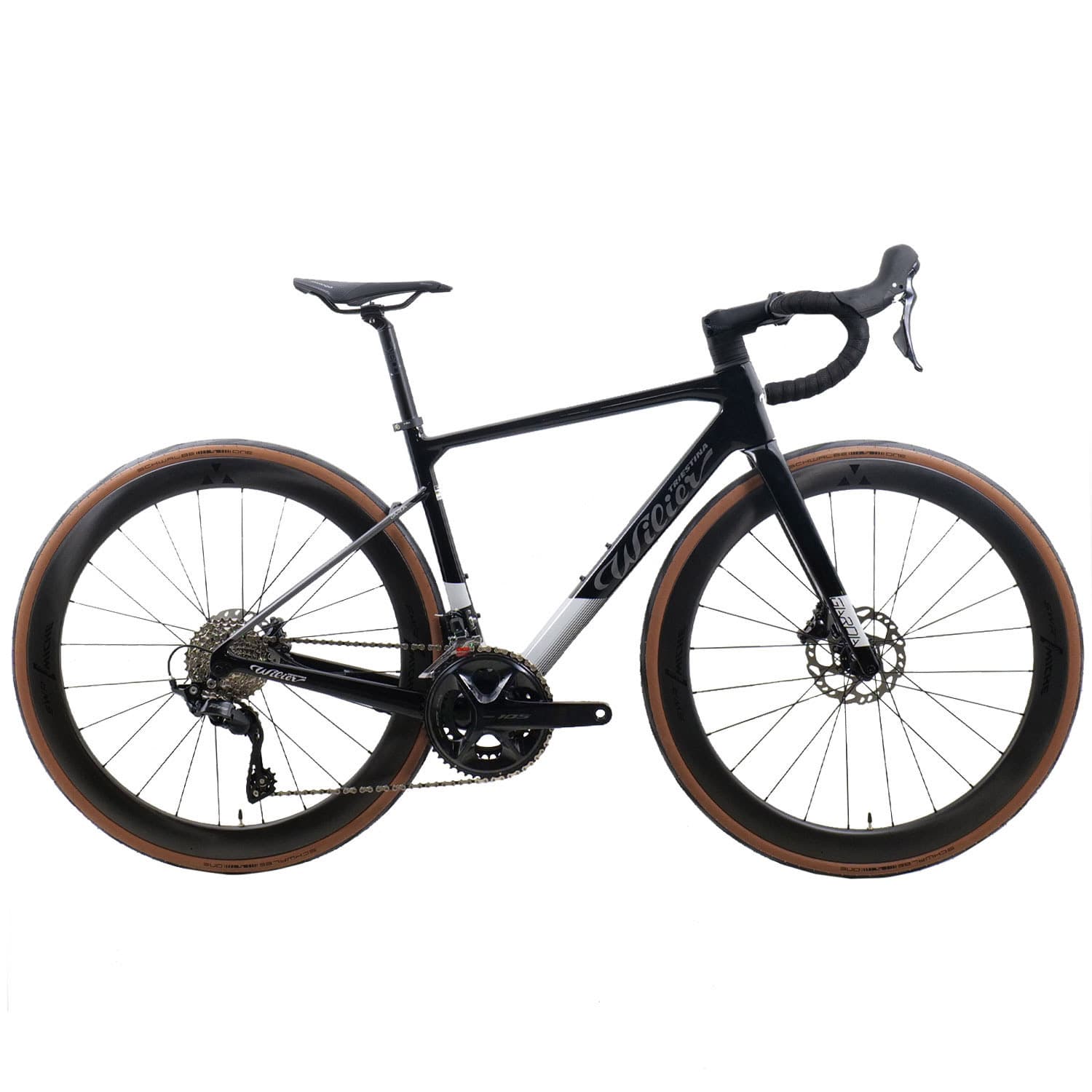 Garda 105 Di2 Swr Black/Grey — product image 1 at Stretton Bikes