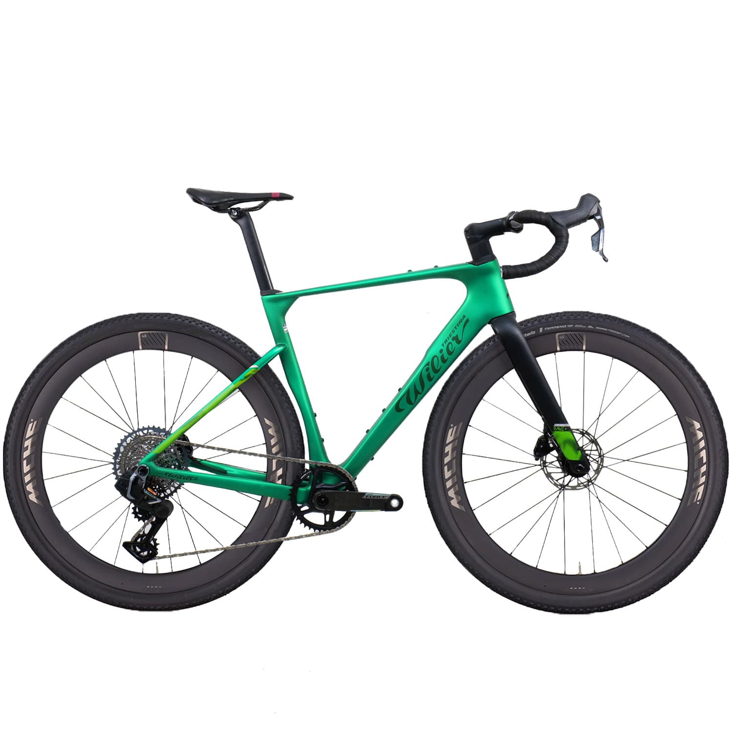 Rave Slr Id2 Force E1 Pixel Green W/Stemma — product image 1 at Stretton Bikes