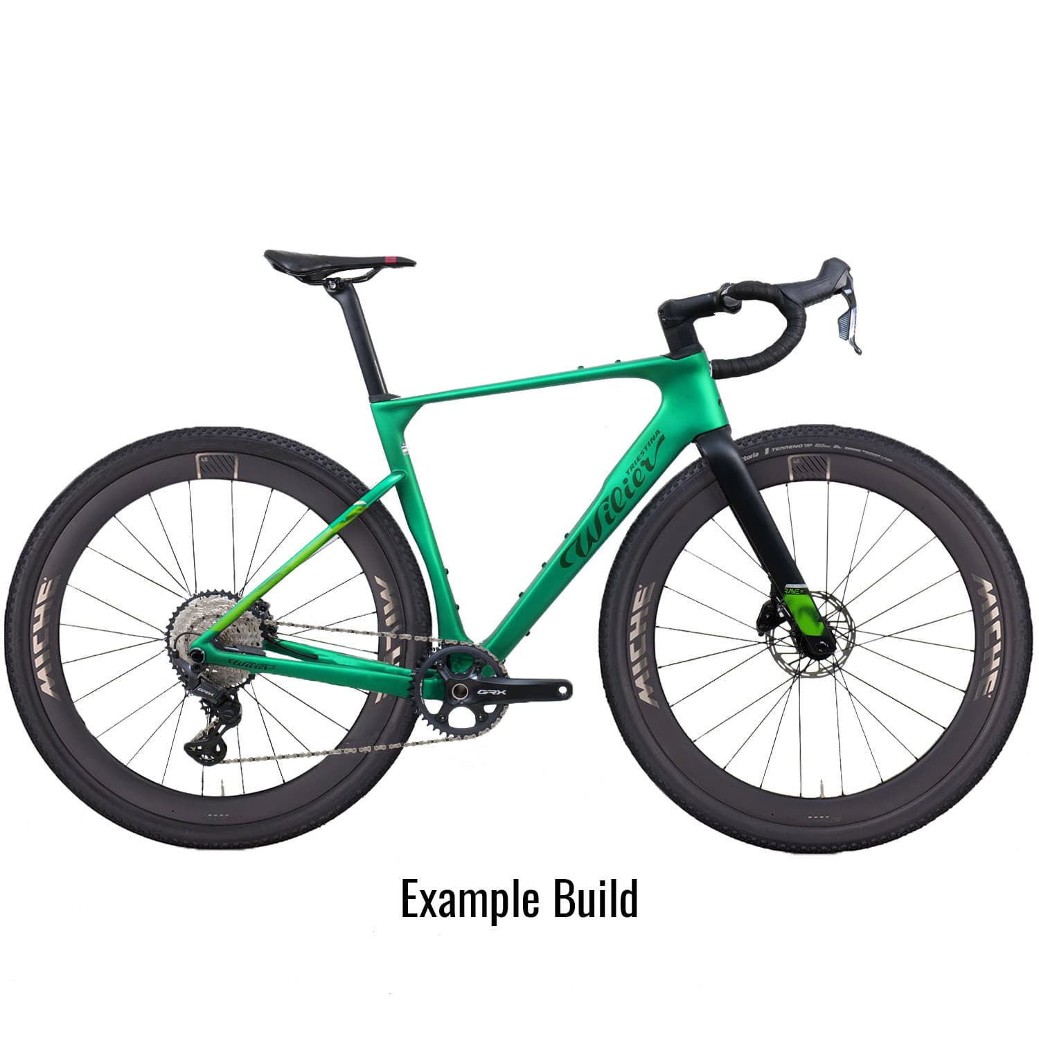 Rave Slr Id2 Grx Di2 Graff Aero Green — product image 1 at Stretton Bikes
