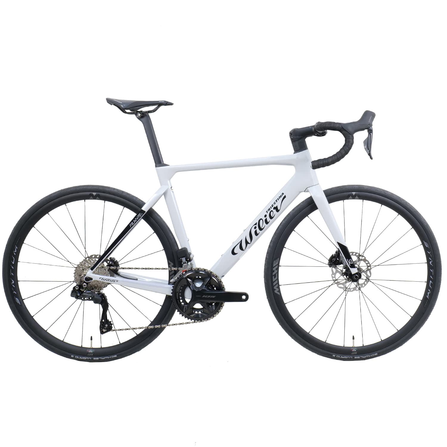 Filante Sl 105 Di2 Syntium Silver/Black — product image 1 at Stretton Bikes