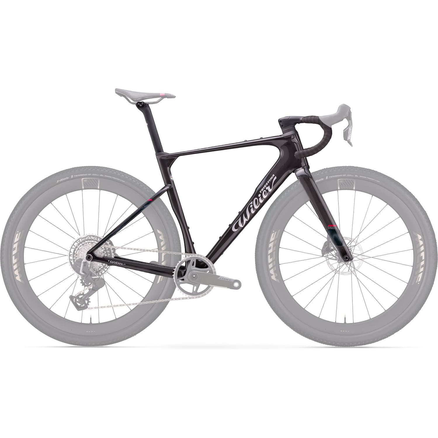 Rave Slr Id2 Glitch Black Frameset With F-Bar — product image 1 at Stretton Bikes