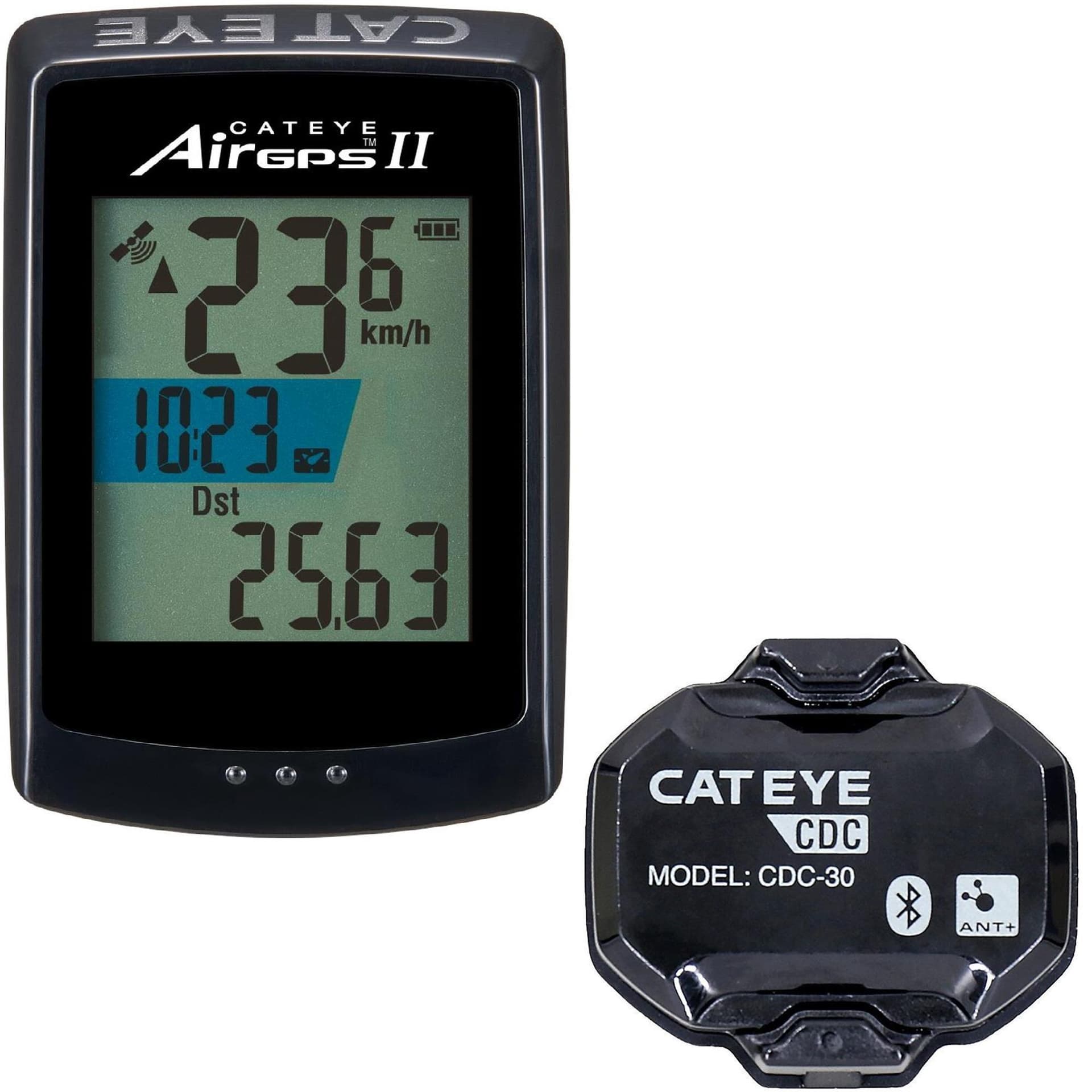 Cateye Air GPS 2 Cycle Computer With Cadence Sensor — product photo