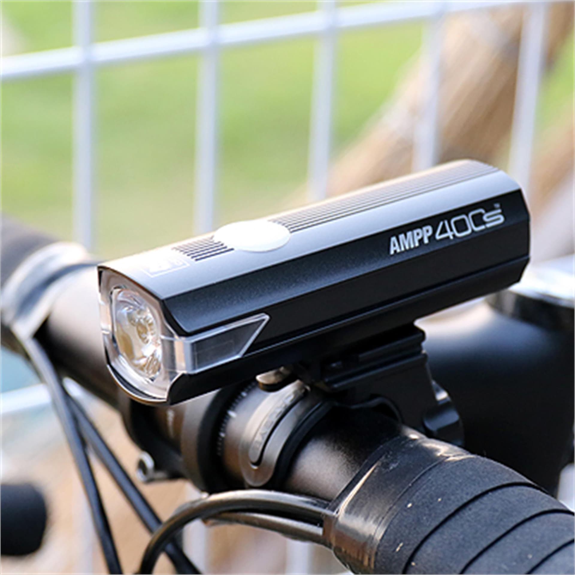 Cateye AMPP 400S / Nano 60 Bike Light Set — product photo