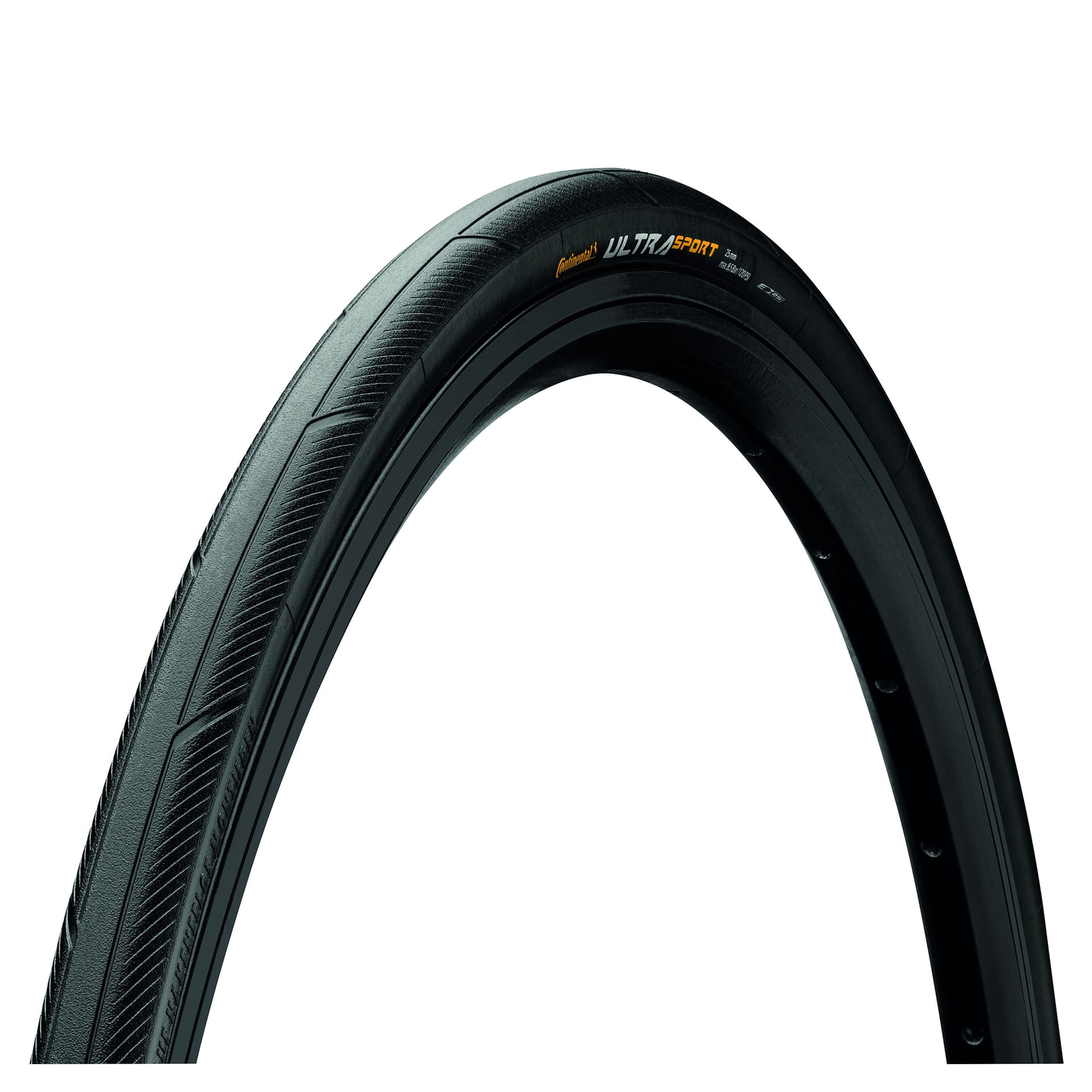 Continental Ultra Sport III Tyre - Wire Bead PureGrip Compound — product photo