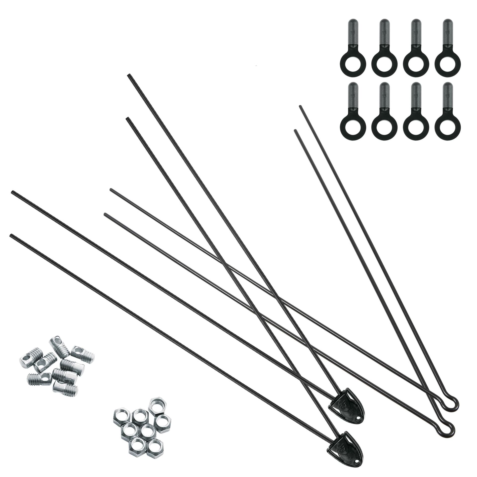 Sks Bluemels Kit, 4 V-Stays With 2 Secu-Clips And 8 Bolts/Nuts/End Caps — product photo