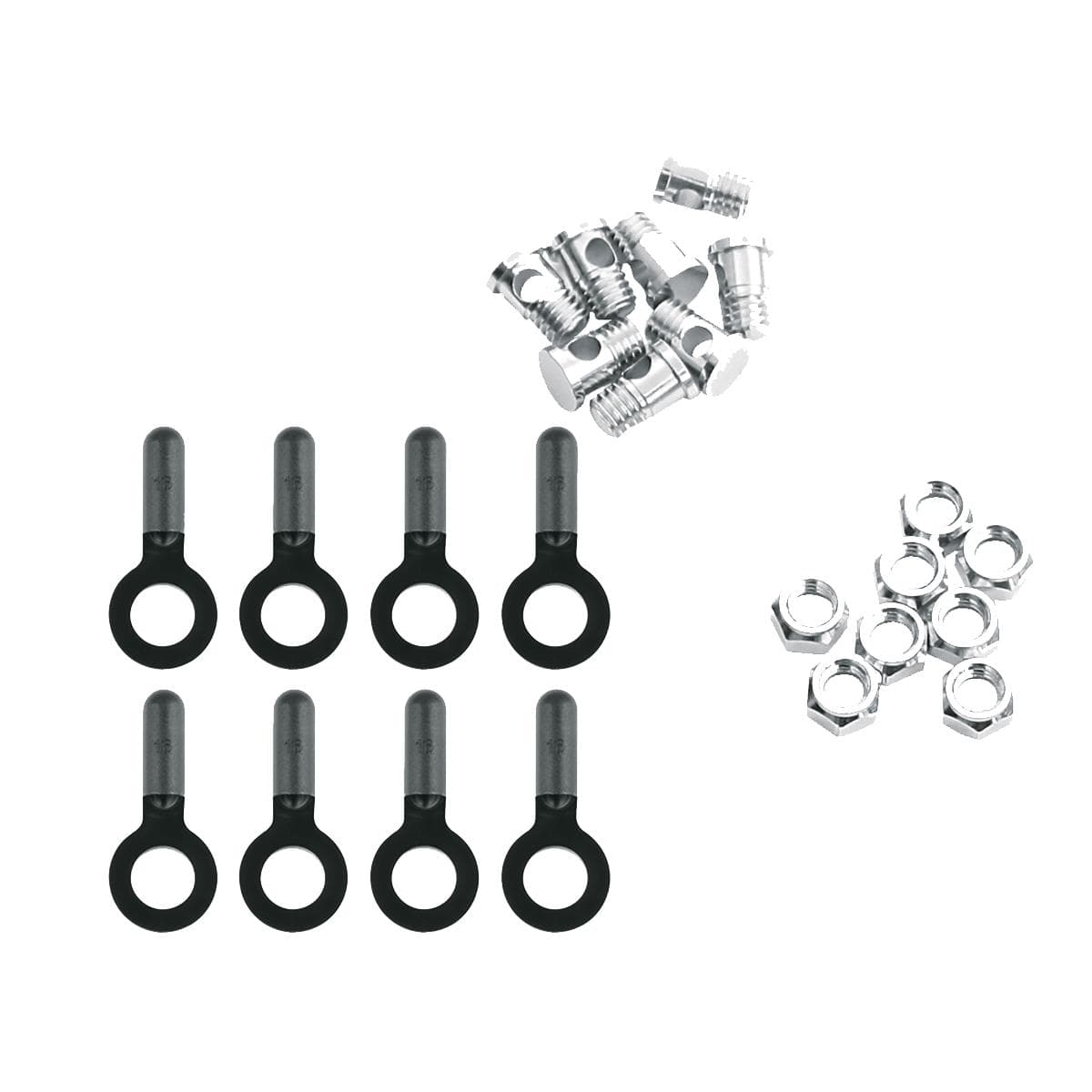 Sks 8x Bolts,Nuts & Endcaps for Chromoplastics/Longboard/Bluemels — product photo