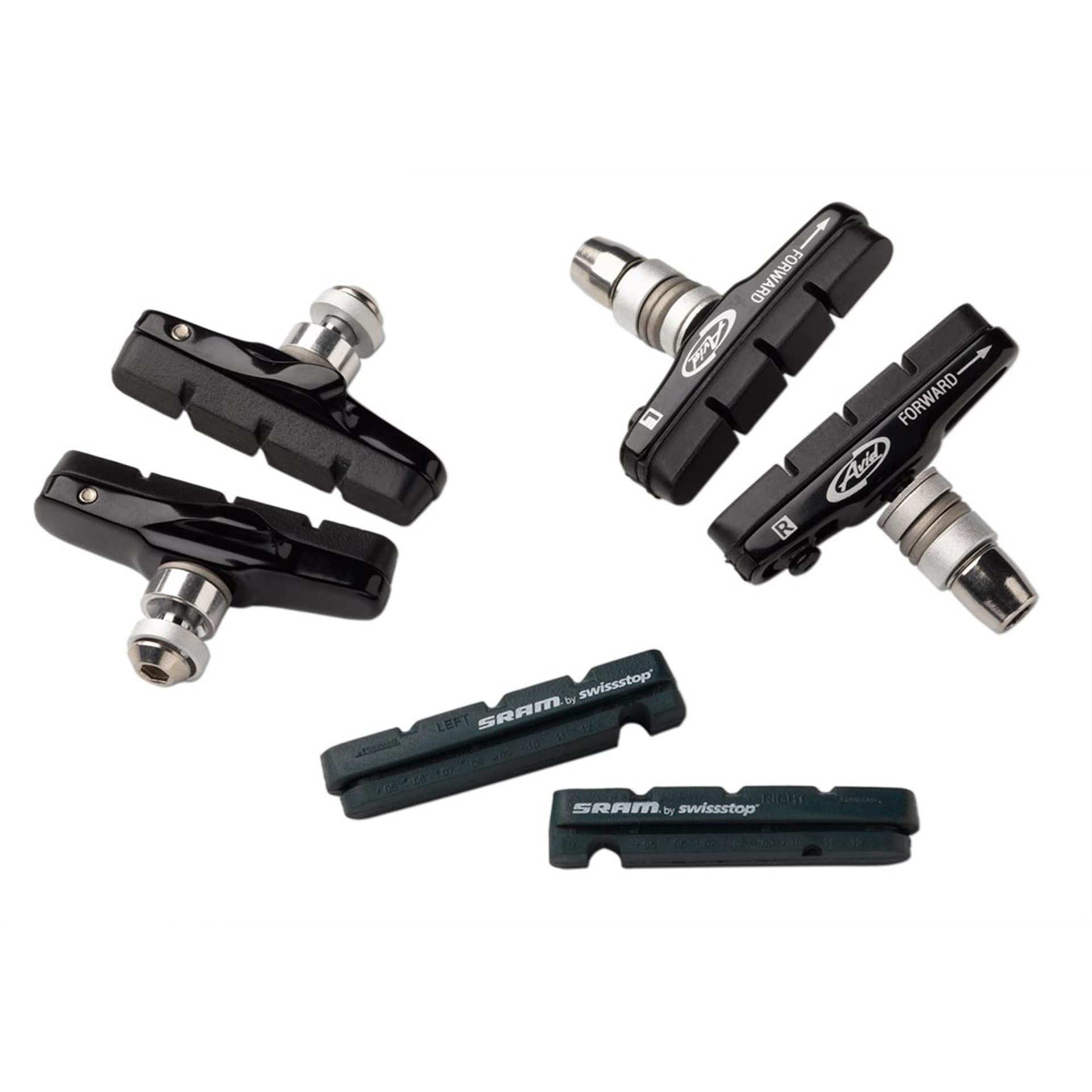 Sram Avid Shorty Ultimate (Road) Cross Brake Pad & Cartridge Holder (1 set) — product photo