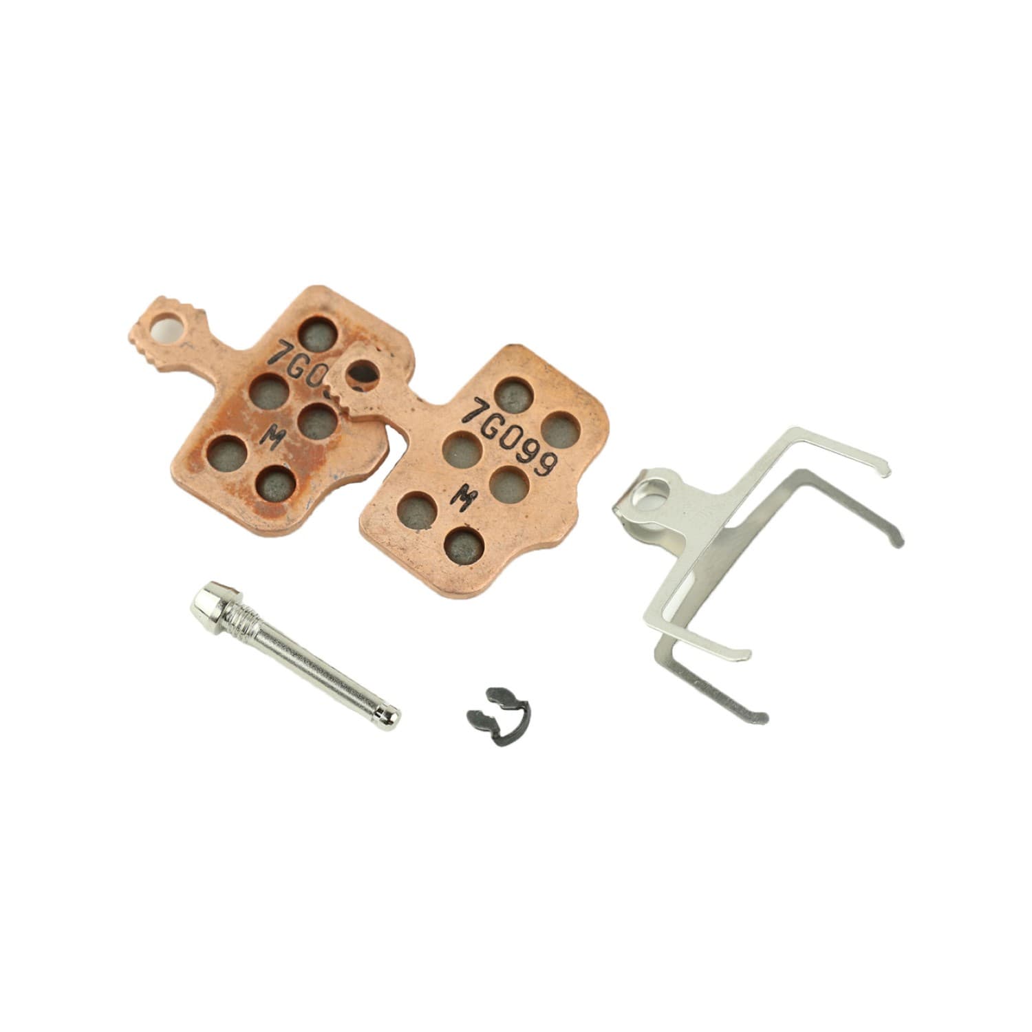 Sram Disc Brake Pads - Small Sintered/Steel (Heavy Duty) - 2 Piece Road/Elixir/DB/Level B1 (2020+) — product photo