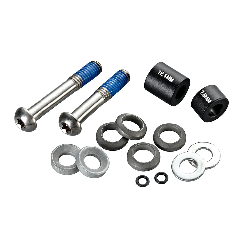 Sram Avid Post Spacer Set XX - 20 S - Front 180/Rear 160 - Standard (Inc. Ti Caliper Mounting Bolts) — product photo