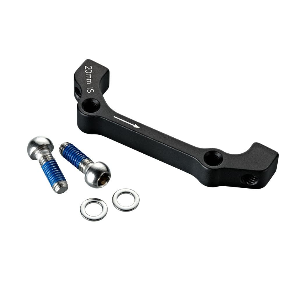 Sram Avid IS Bracket - 20 IS (Front 180/Rear 160) Inc. Stainless Bracket Mounting Bolts — product photo