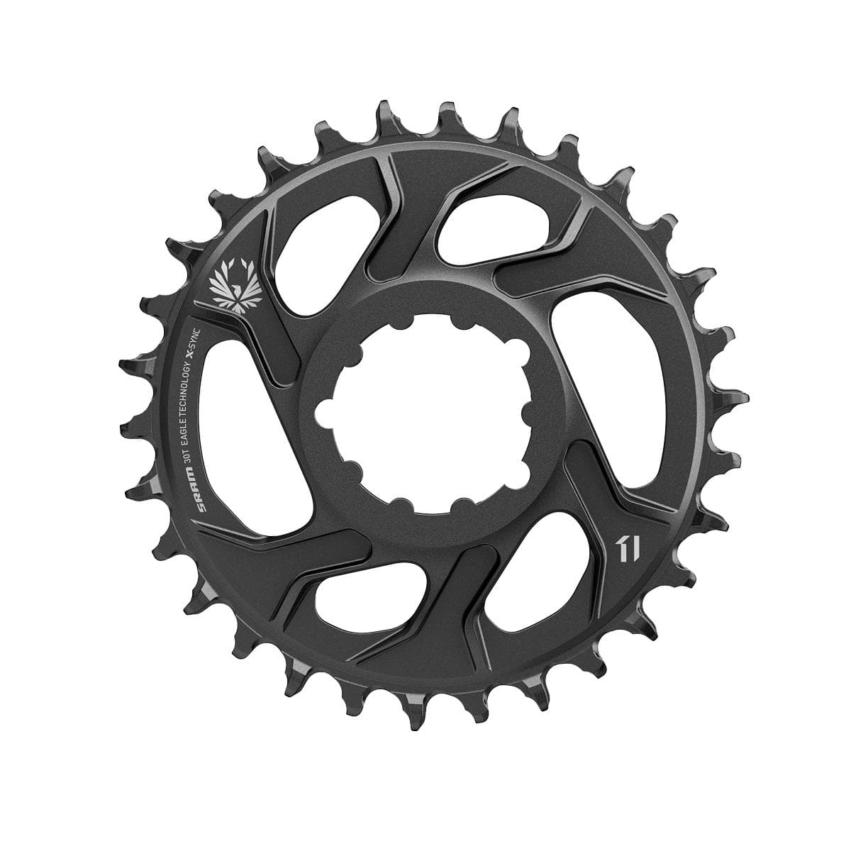 Sram Chain Ring X-Sync 2 Direct Mount 6mm Offset Cold Forged Aluminum — product photo