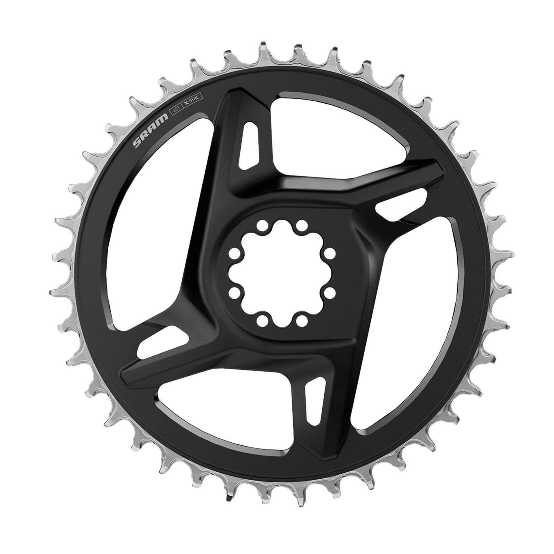 Sram Chain Ring Road DM X-Sync (Red E1) Including 8 Chainring Bolts — product photo